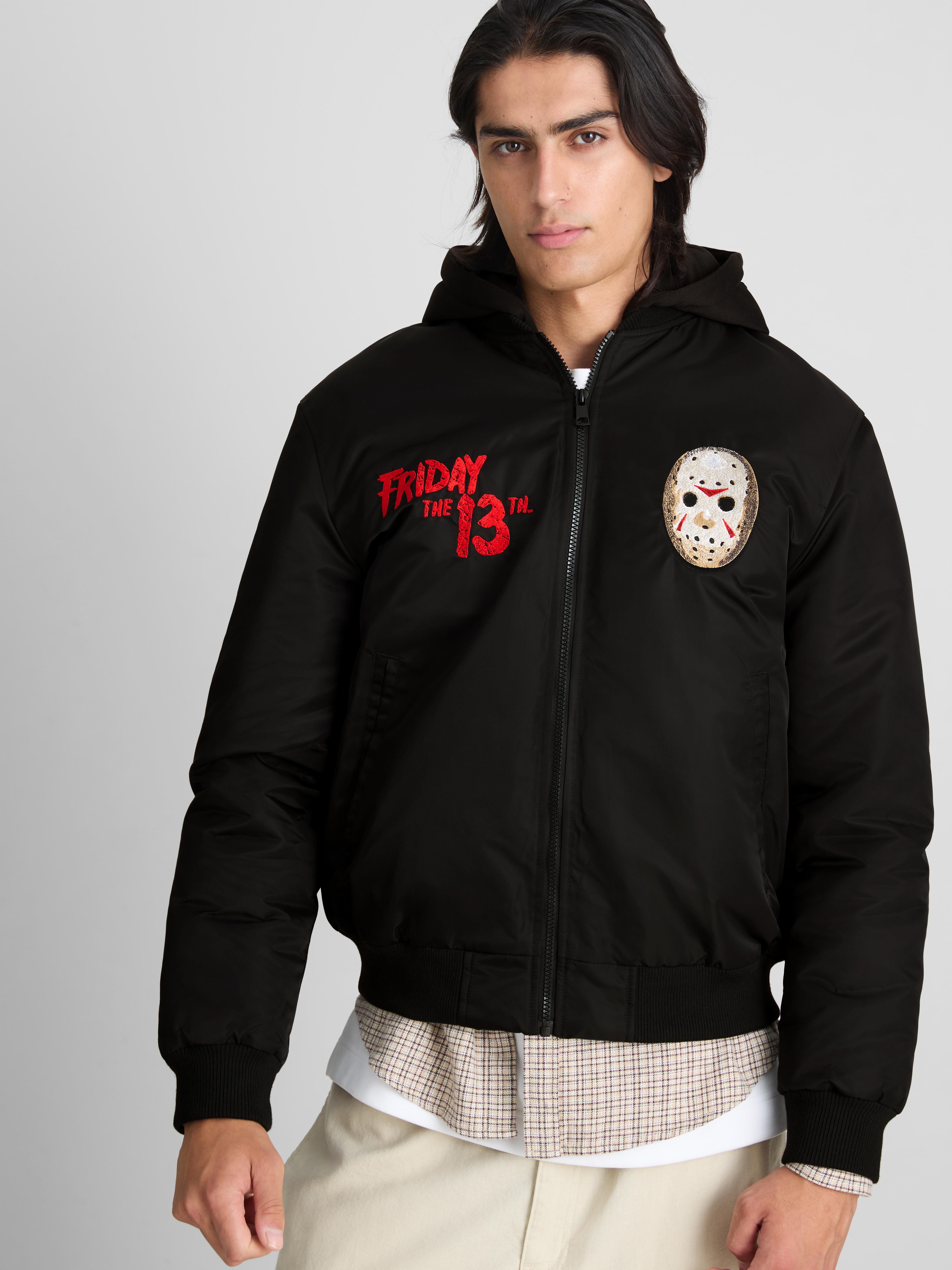 Friday The 13th Hooded Bomber Jacket
