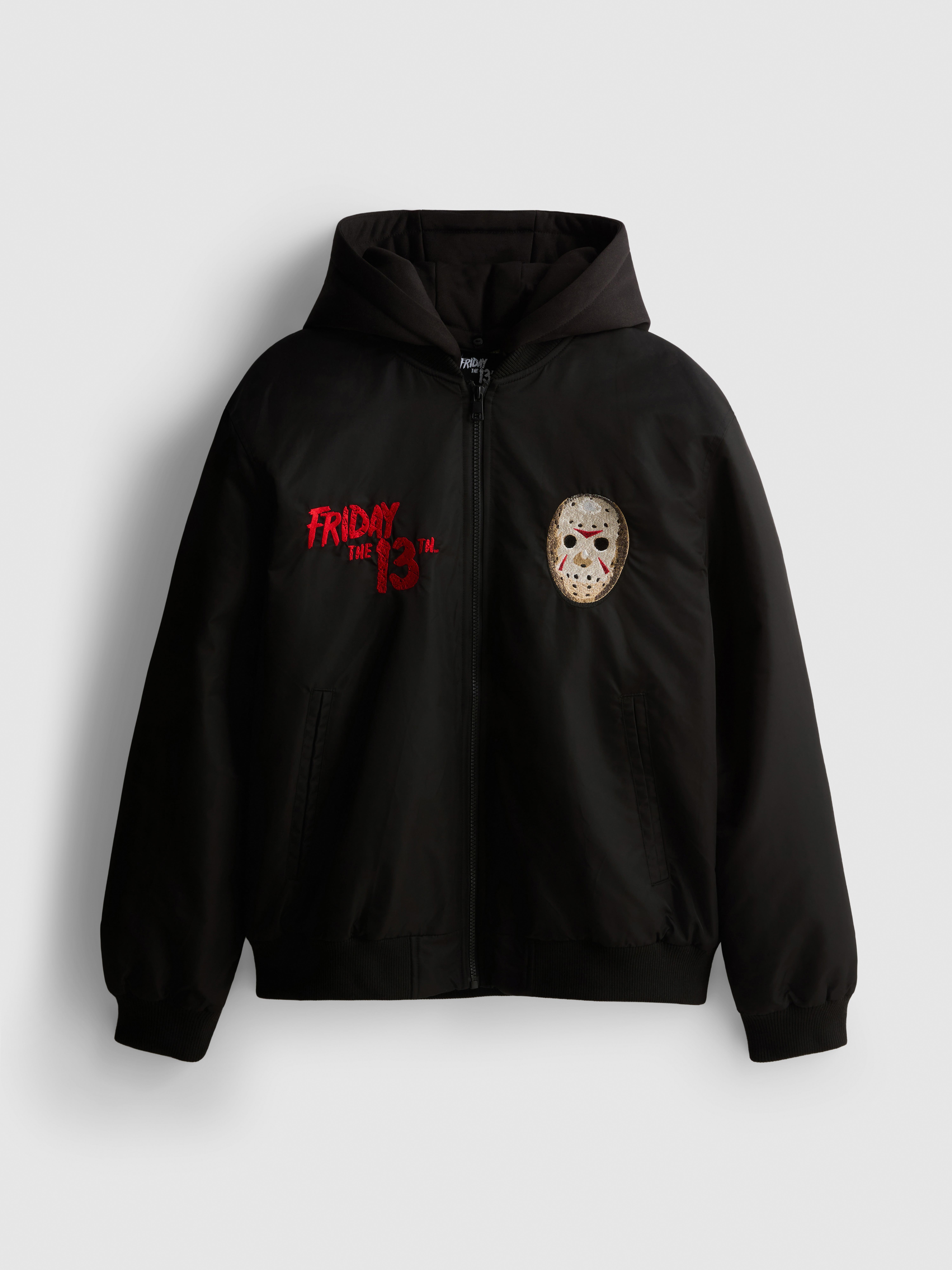 Friday The 13th Hooded Bomber Jacket