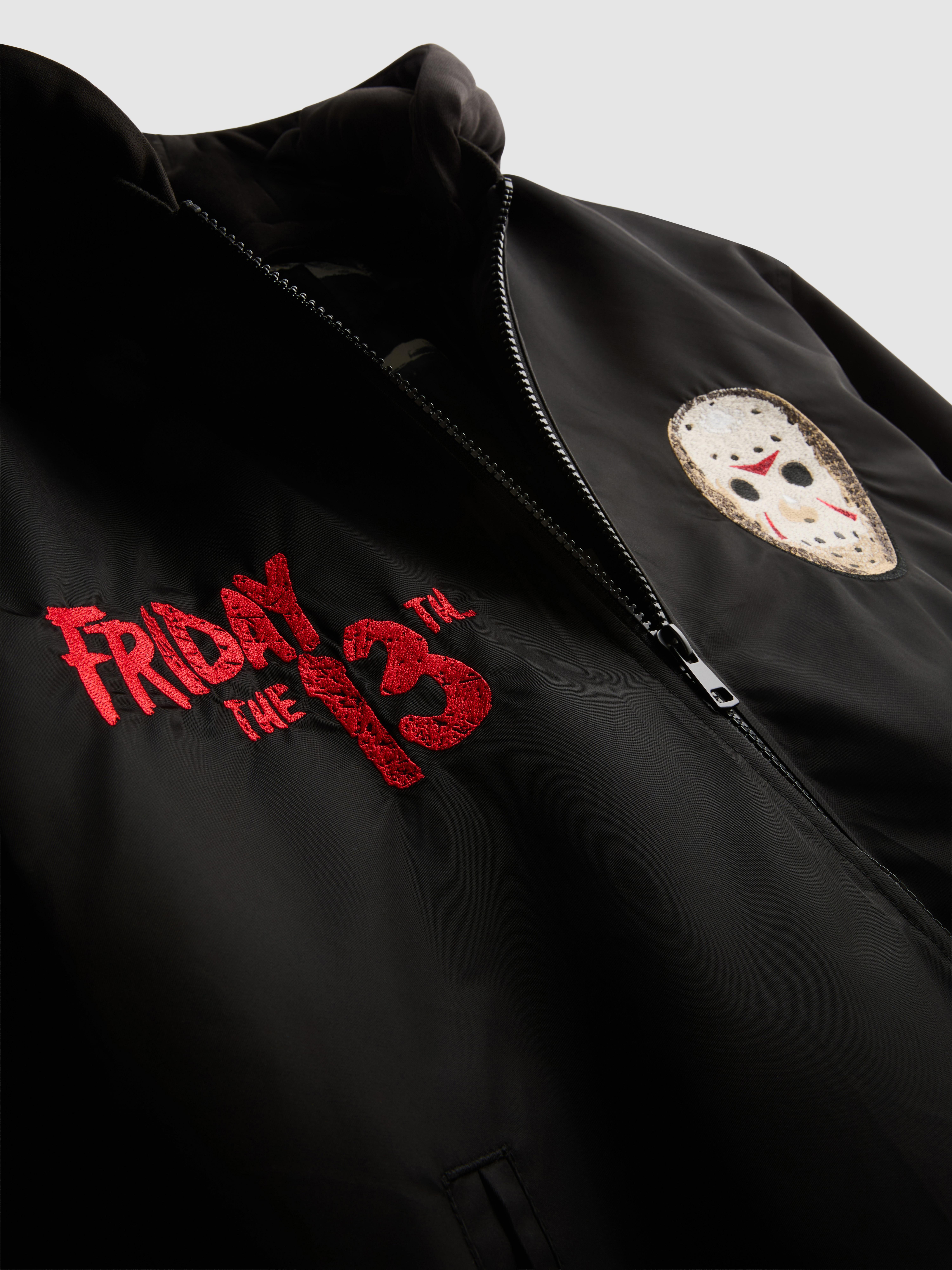 Friday The 13th Hooded Bomber Jacket