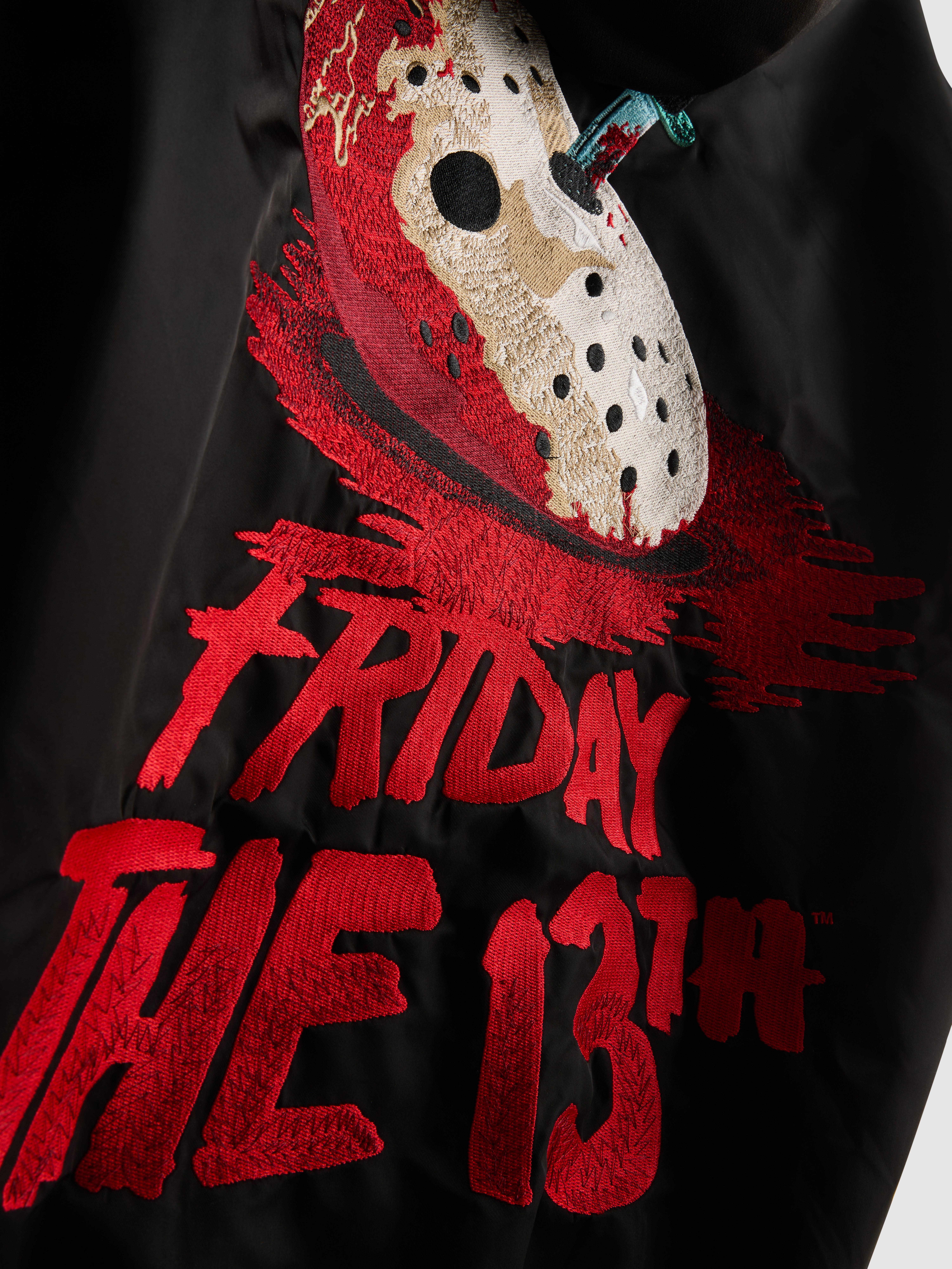Friday The 13th Hooded Bomber Jacket