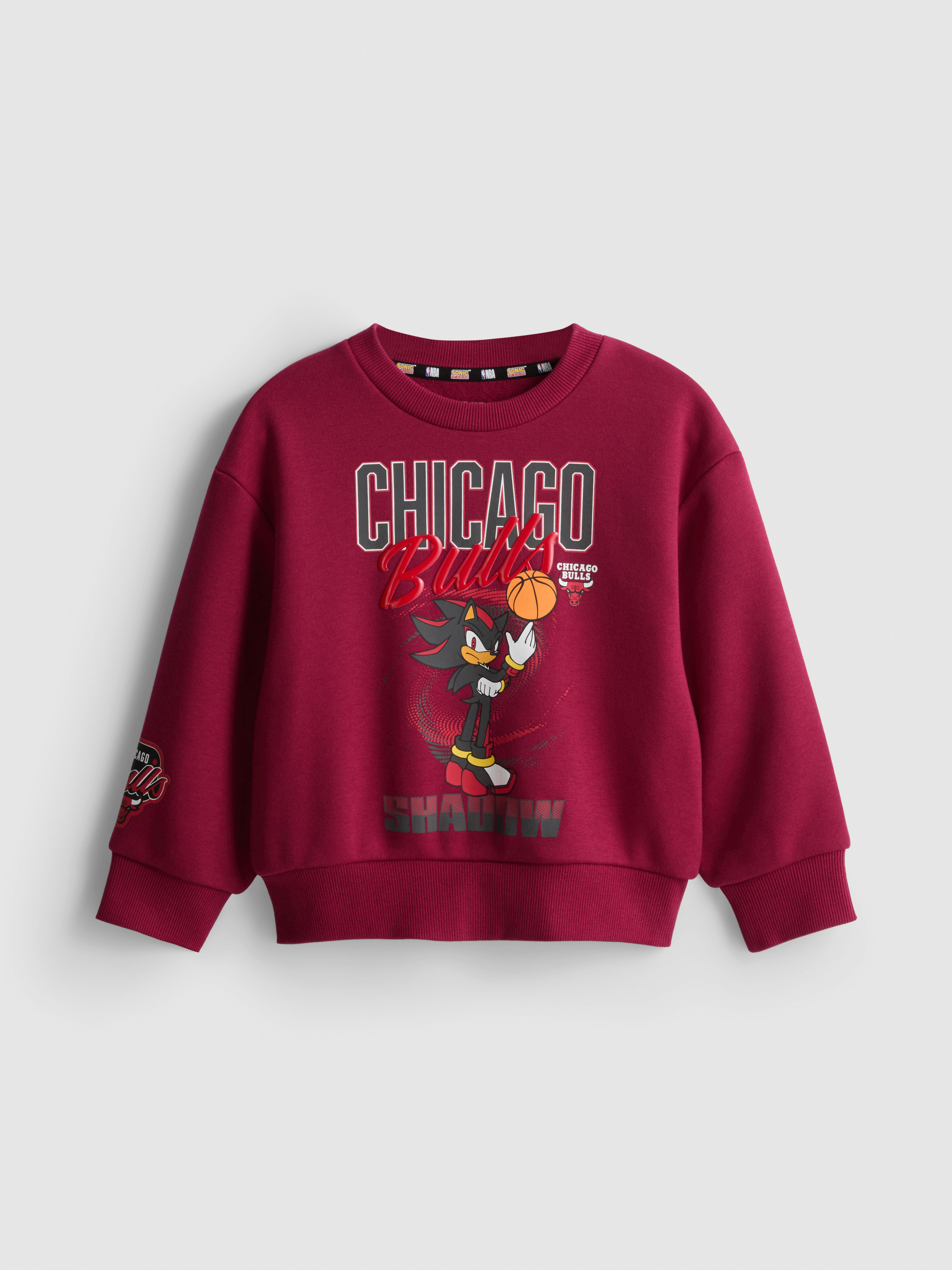 1-9yrs | Chicago Bulls x Shadow The Hedgehog Sweatshirt