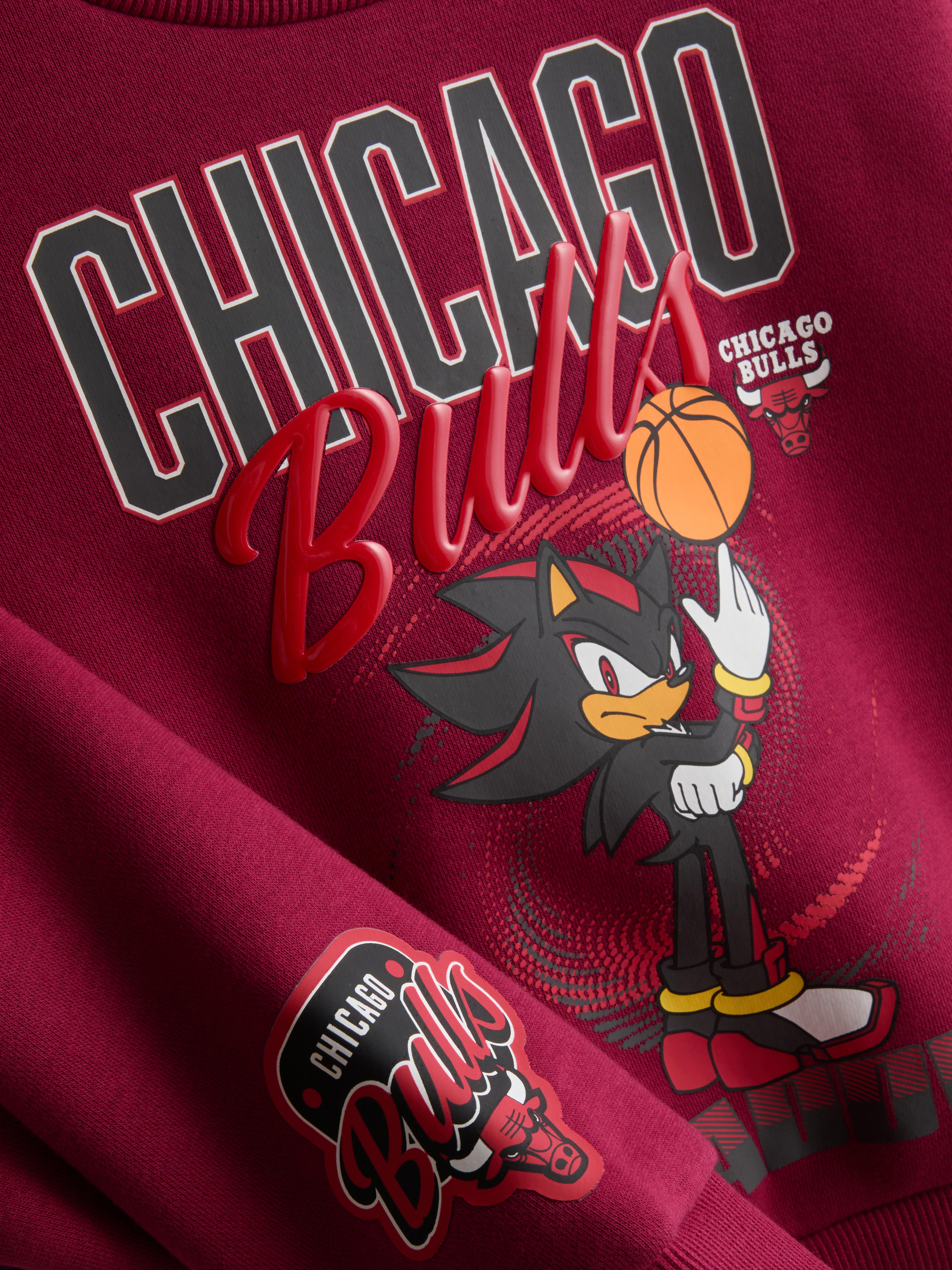 1-9yrs | Chicago Bulls x Shadow The Hedgehog Sweatshirt