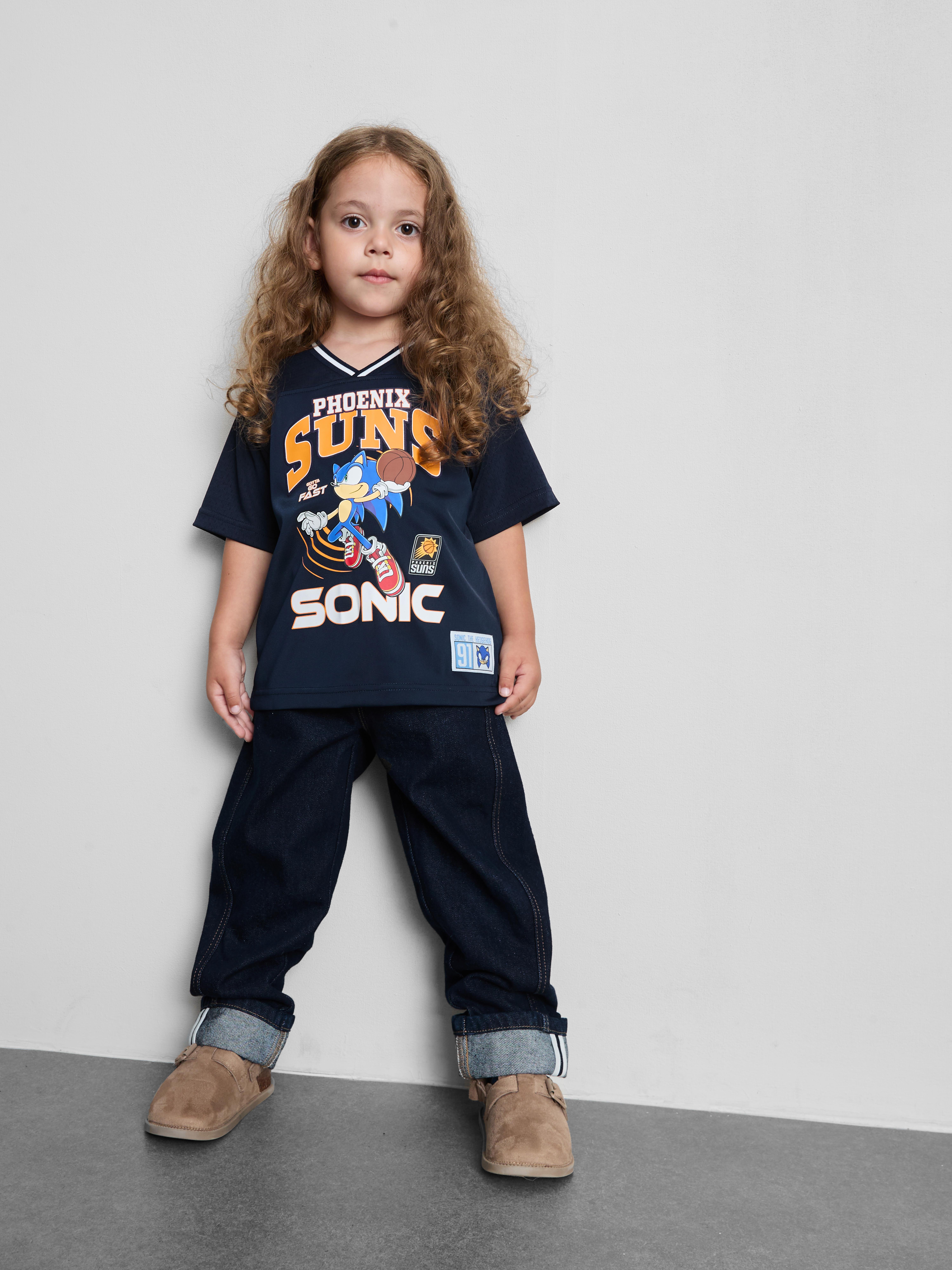 1-9yrs | Phoenix Suns x Sonic The Hedgehog Mesh Jersey