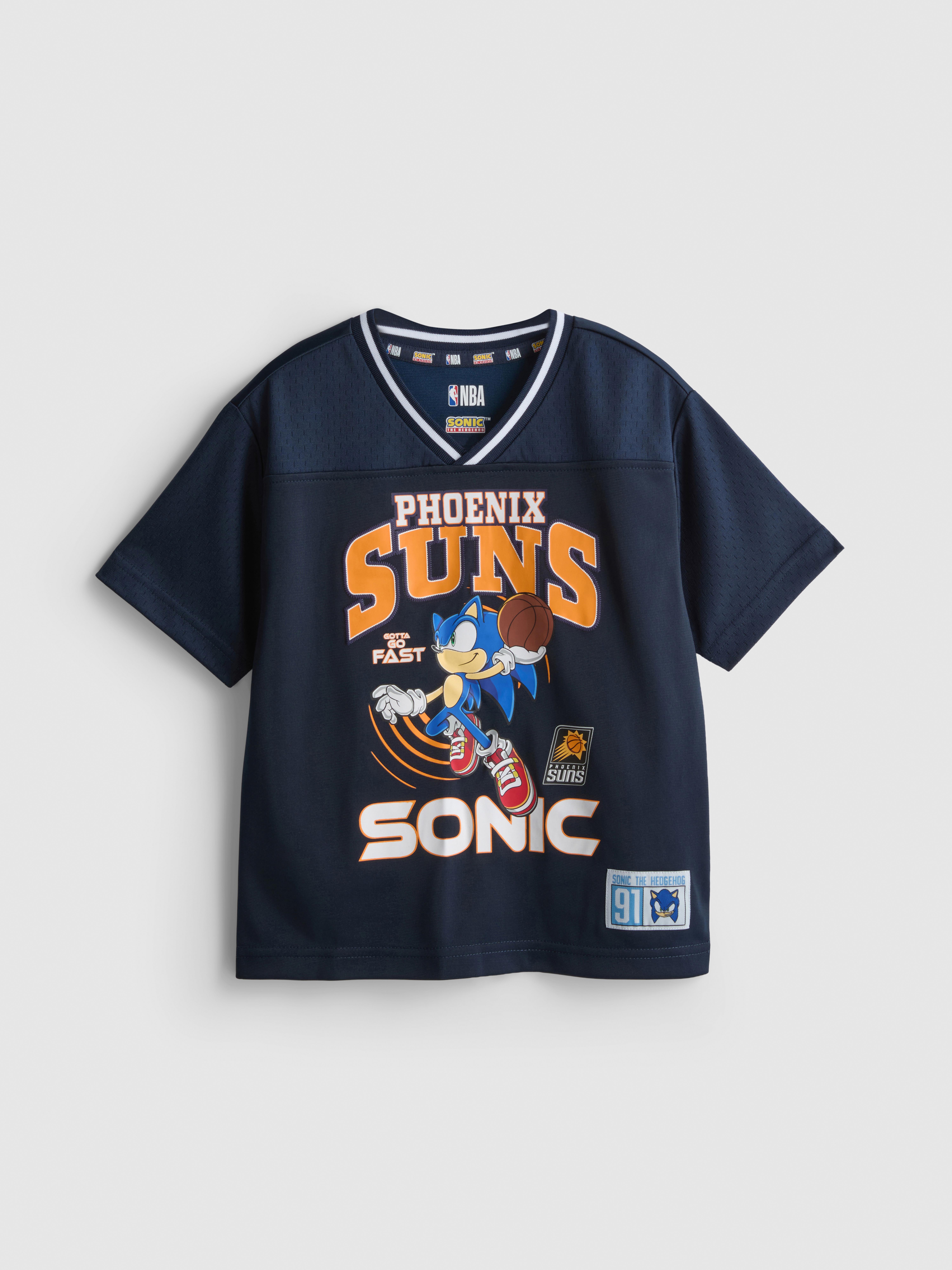 1-9yrs | Phoenix Suns x Sonic The Hedgehog Mesh Jersey