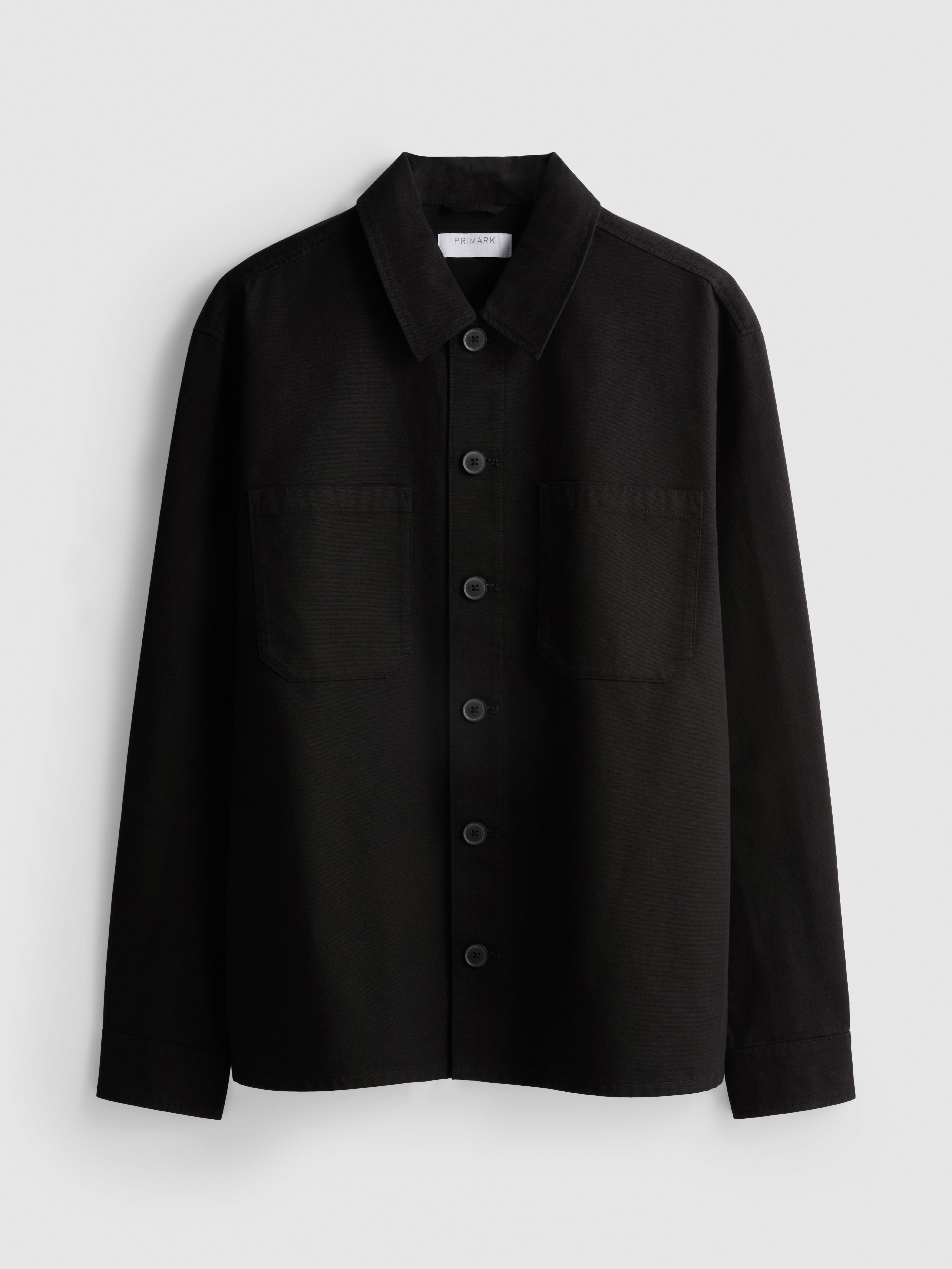 Pure Cotton Utility Overshirt