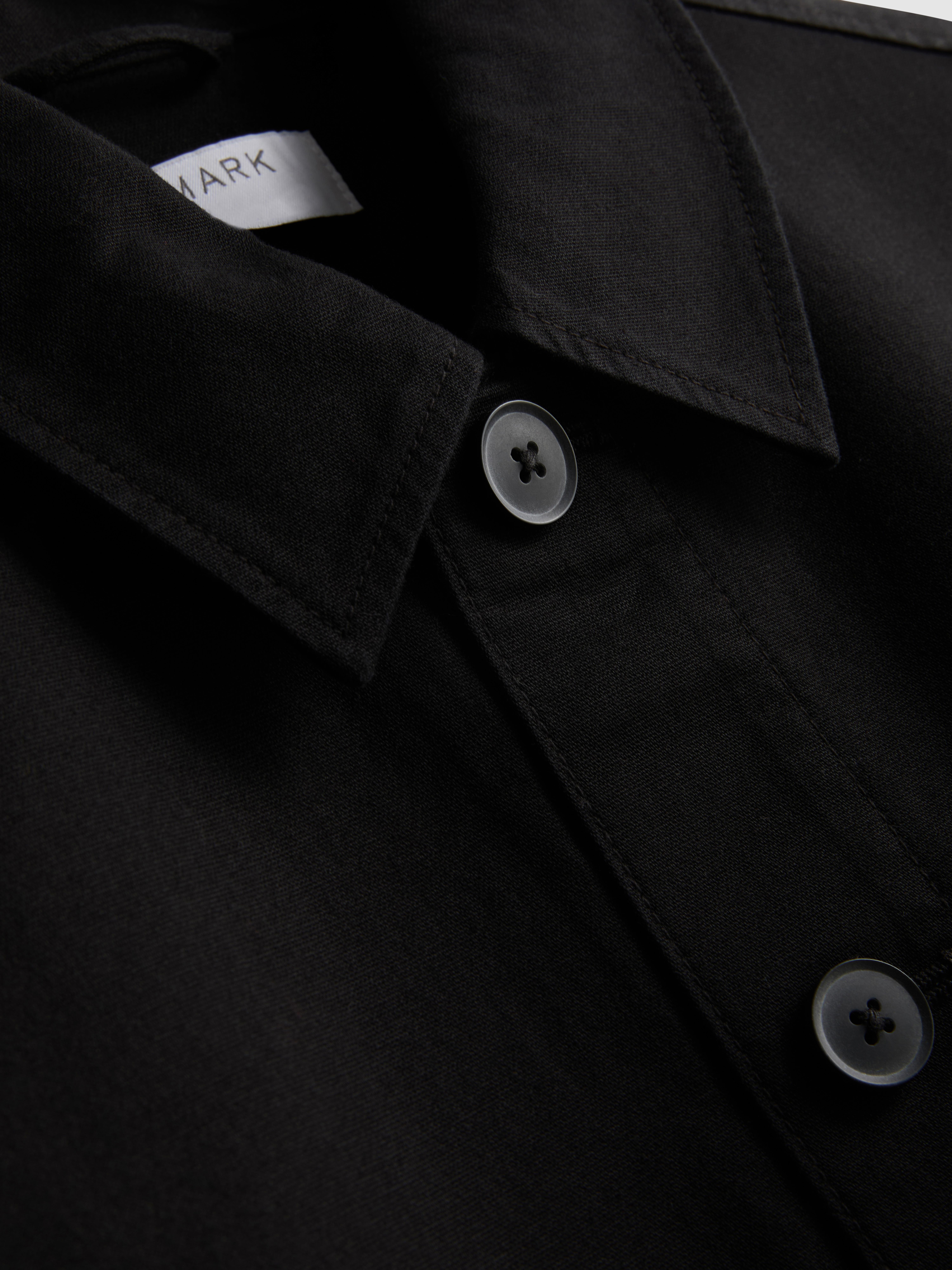 Pure Cotton Utility Overshirt