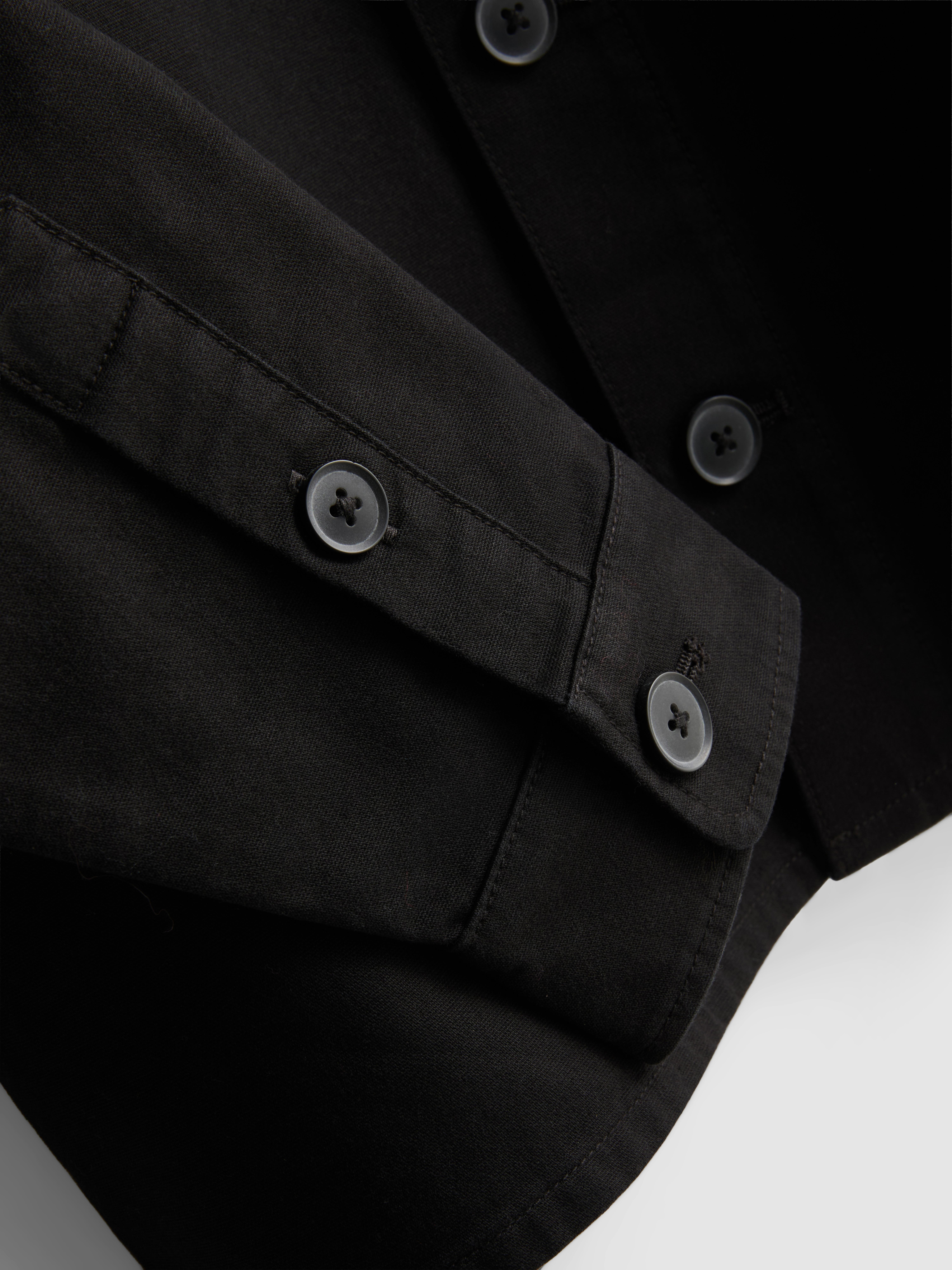Pure Cotton Utility Overshirt