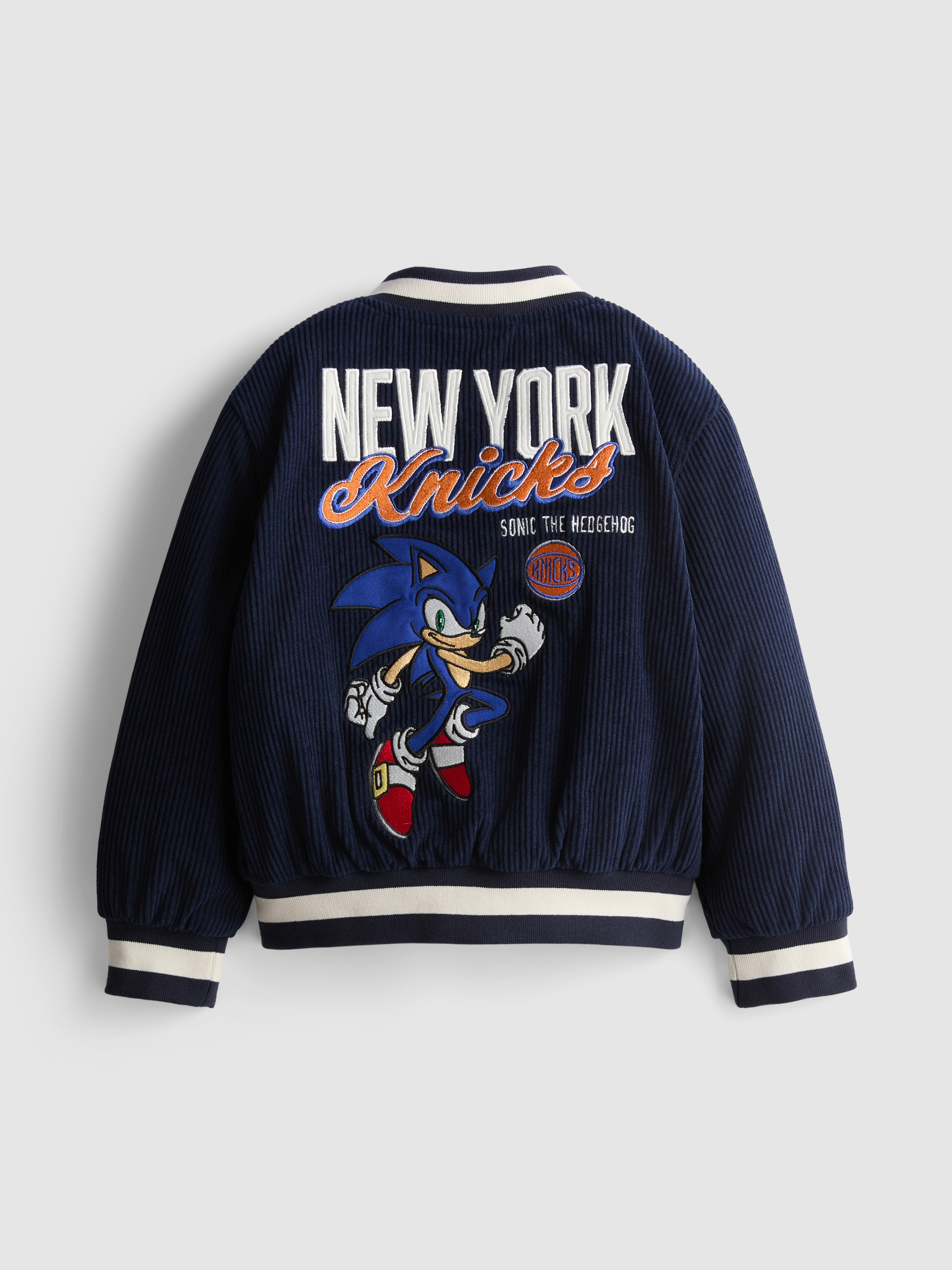 1-9yrs | New York Knicks x Sonic The Hedgehog Bomber Jacket