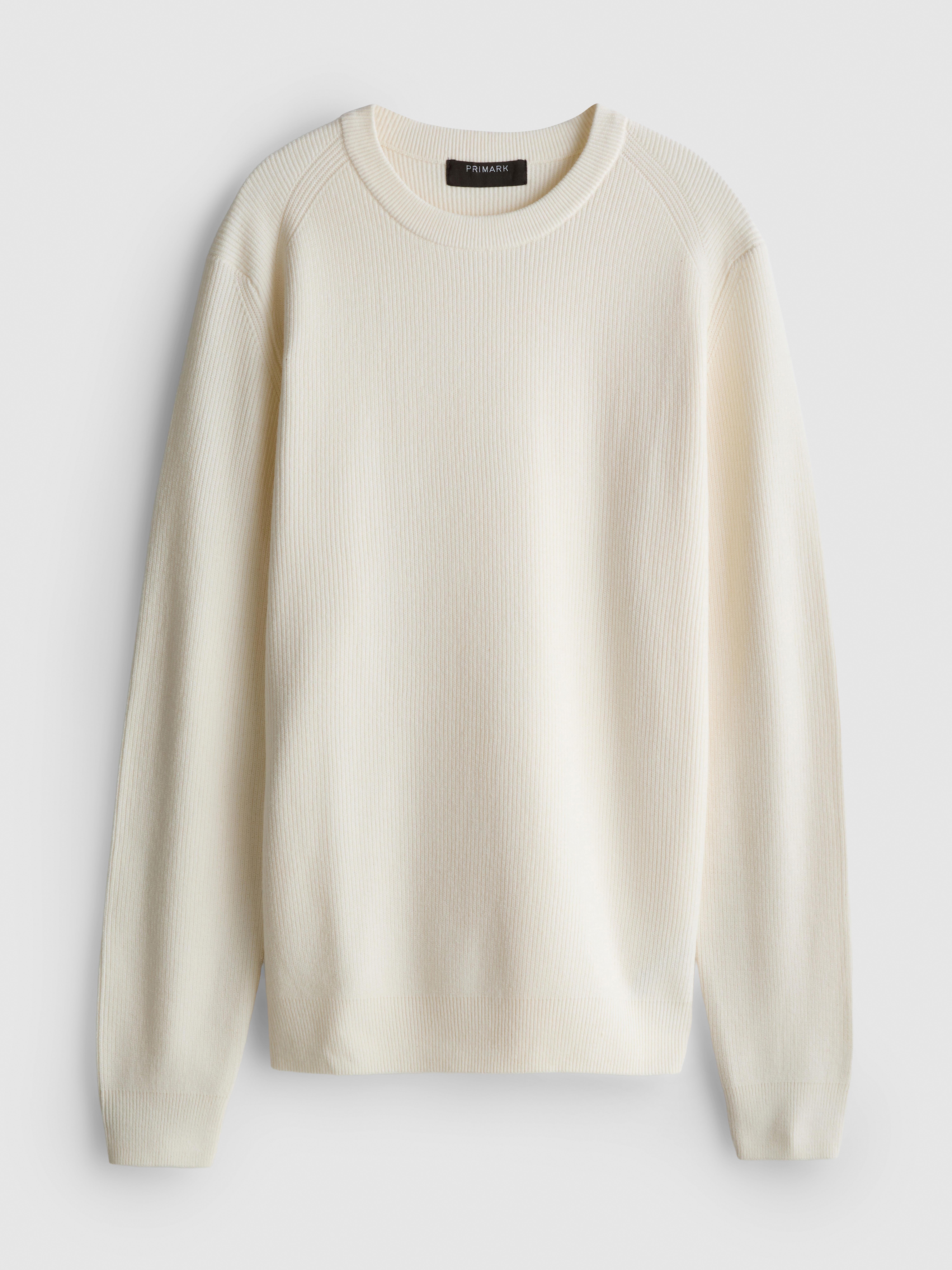 Ribbed Crewneck Sweater