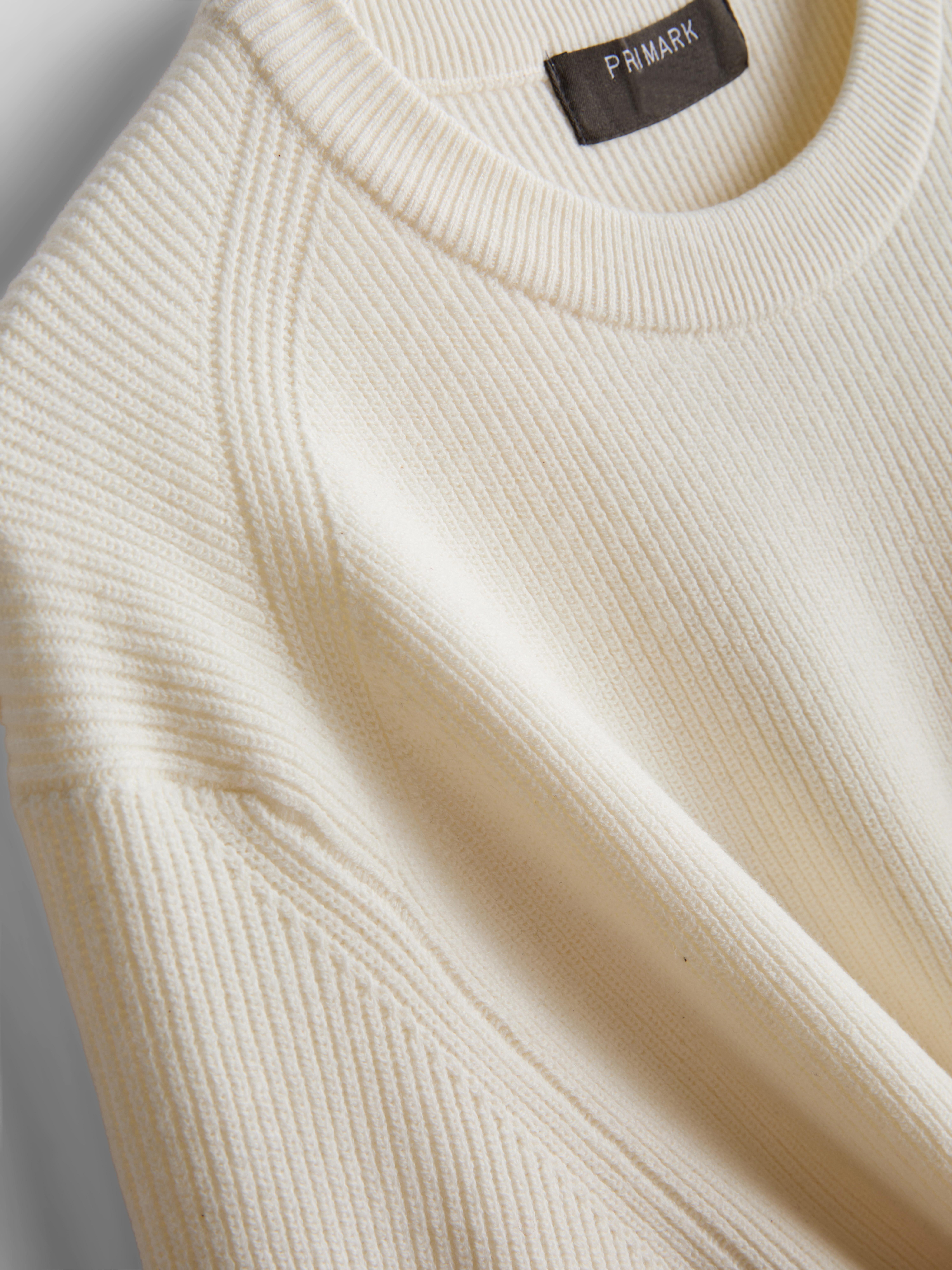 Ribbed Crewneck Sweater