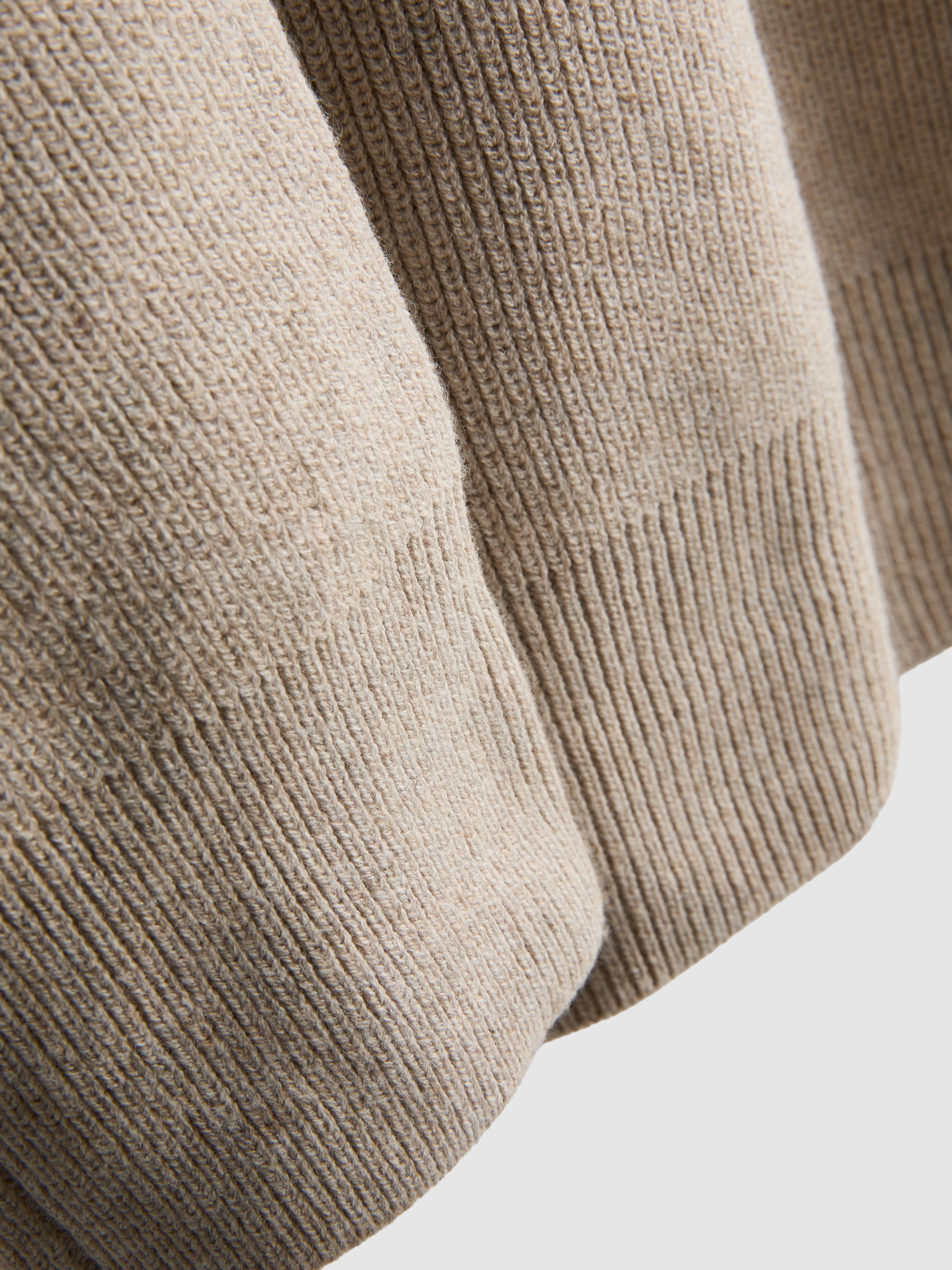 Ribbed Crewneck Sweater