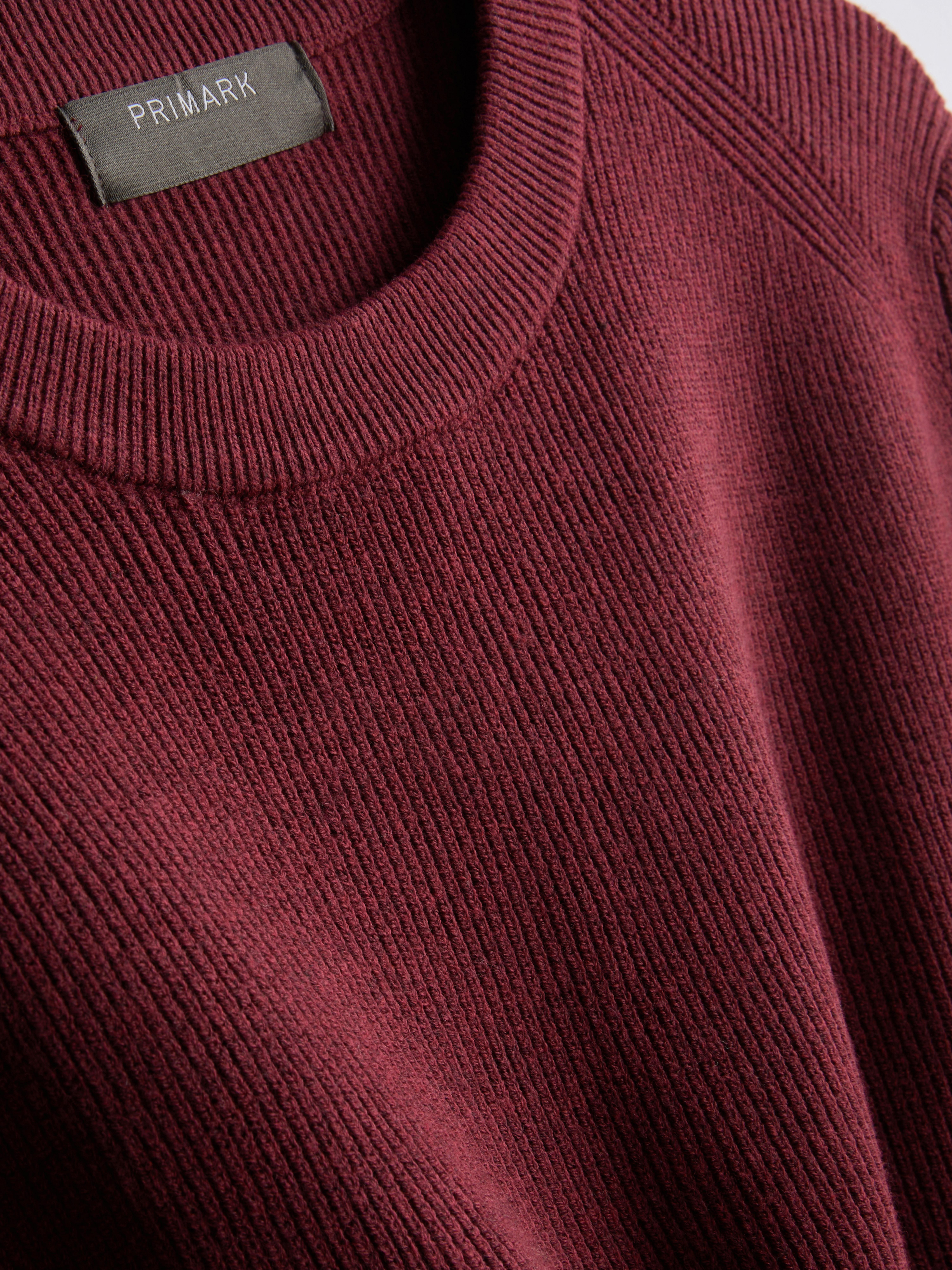 Ribbed Crewneck Sweater