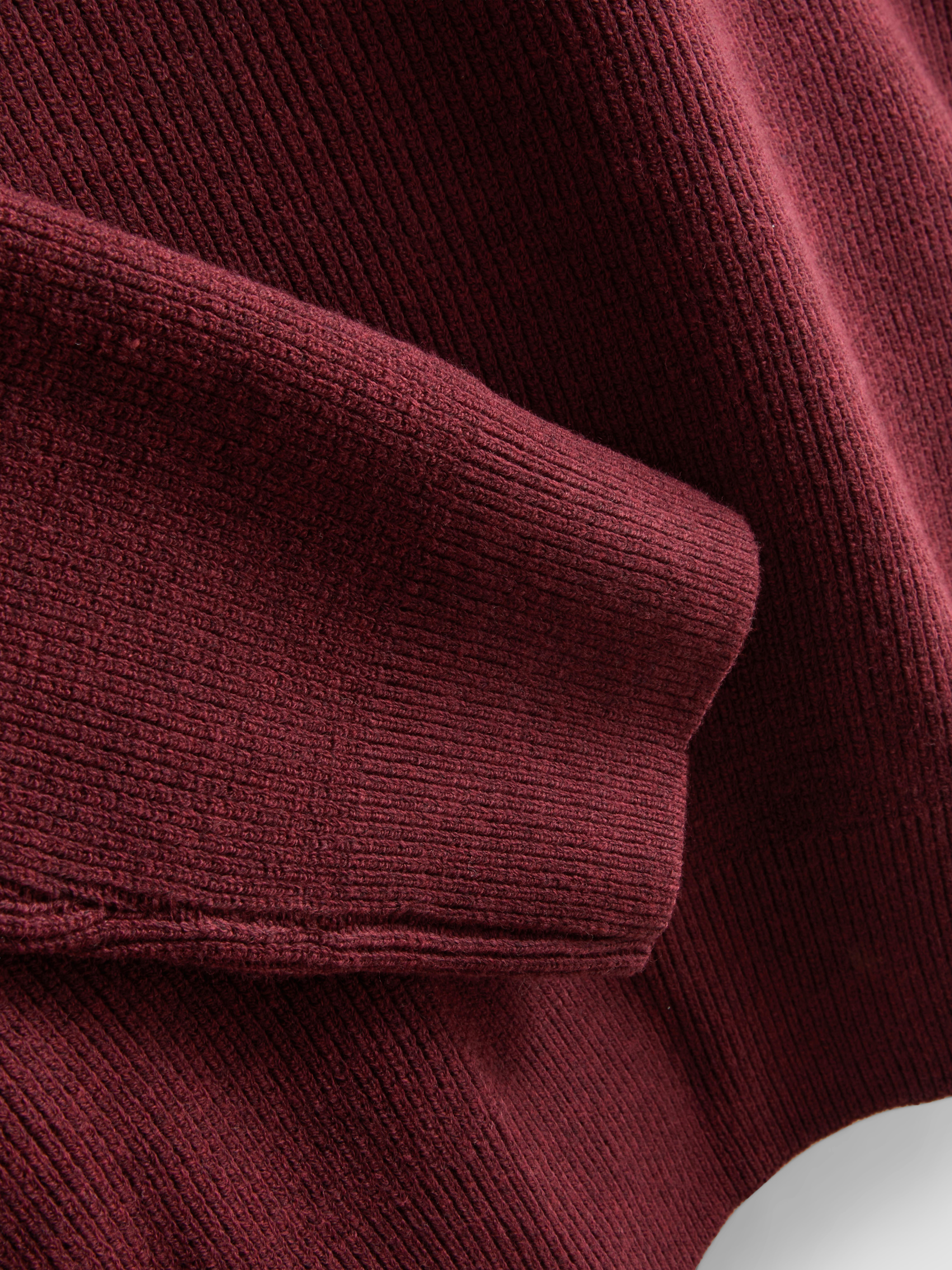 Ribbed Crewneck Sweater