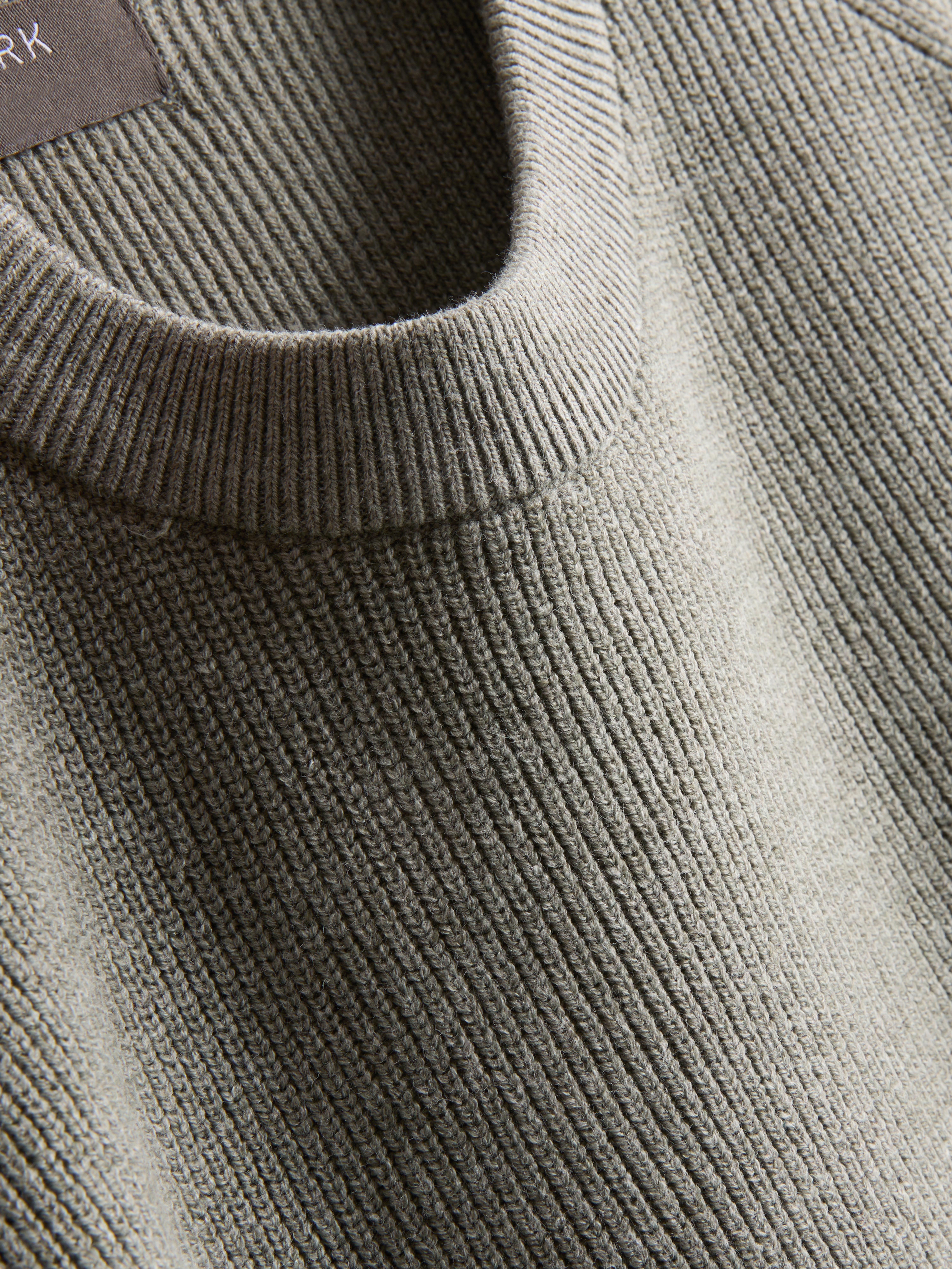 Ribbed Crewneck Sweater