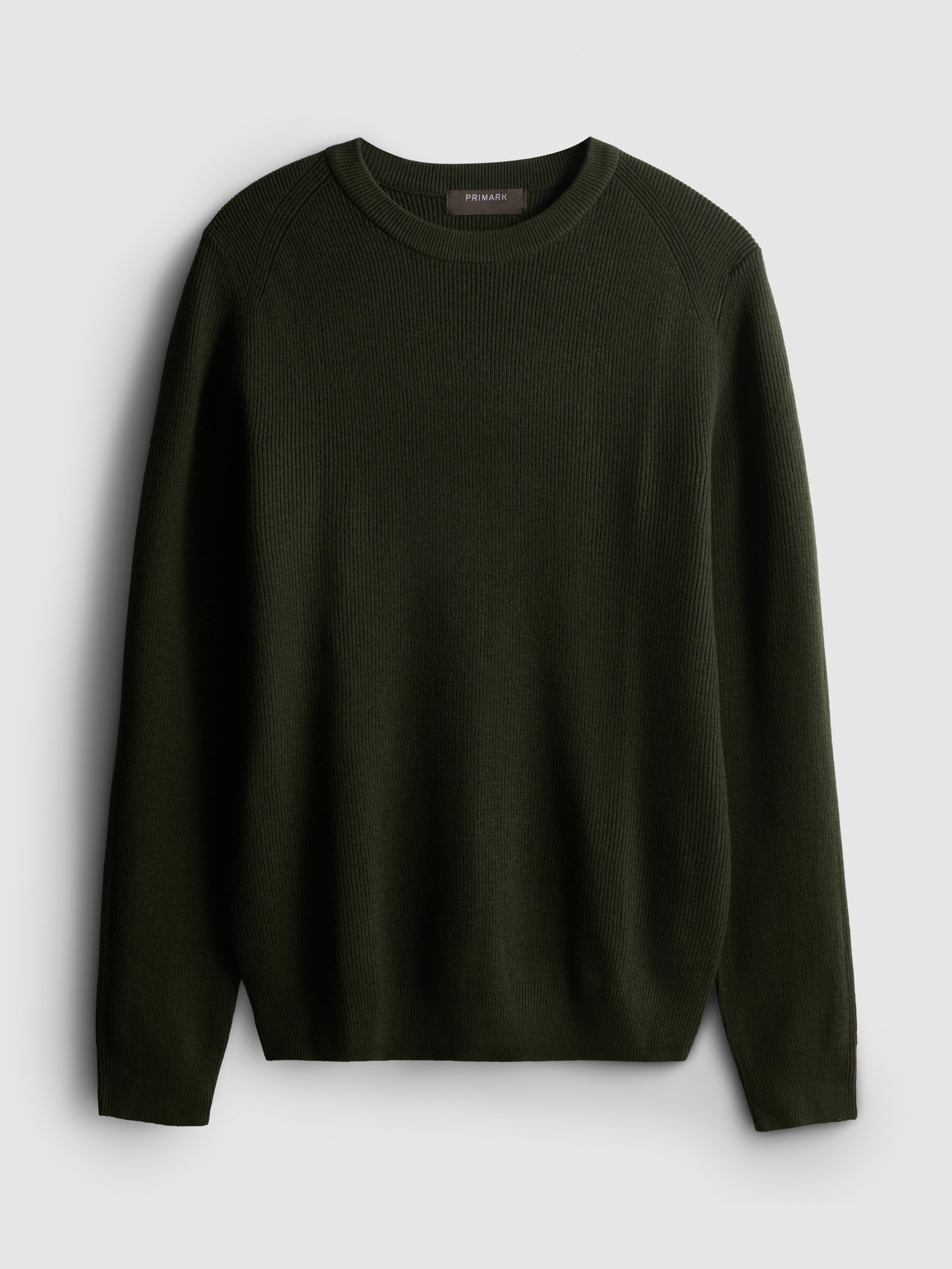 Ribbed Crewneck Sweater
