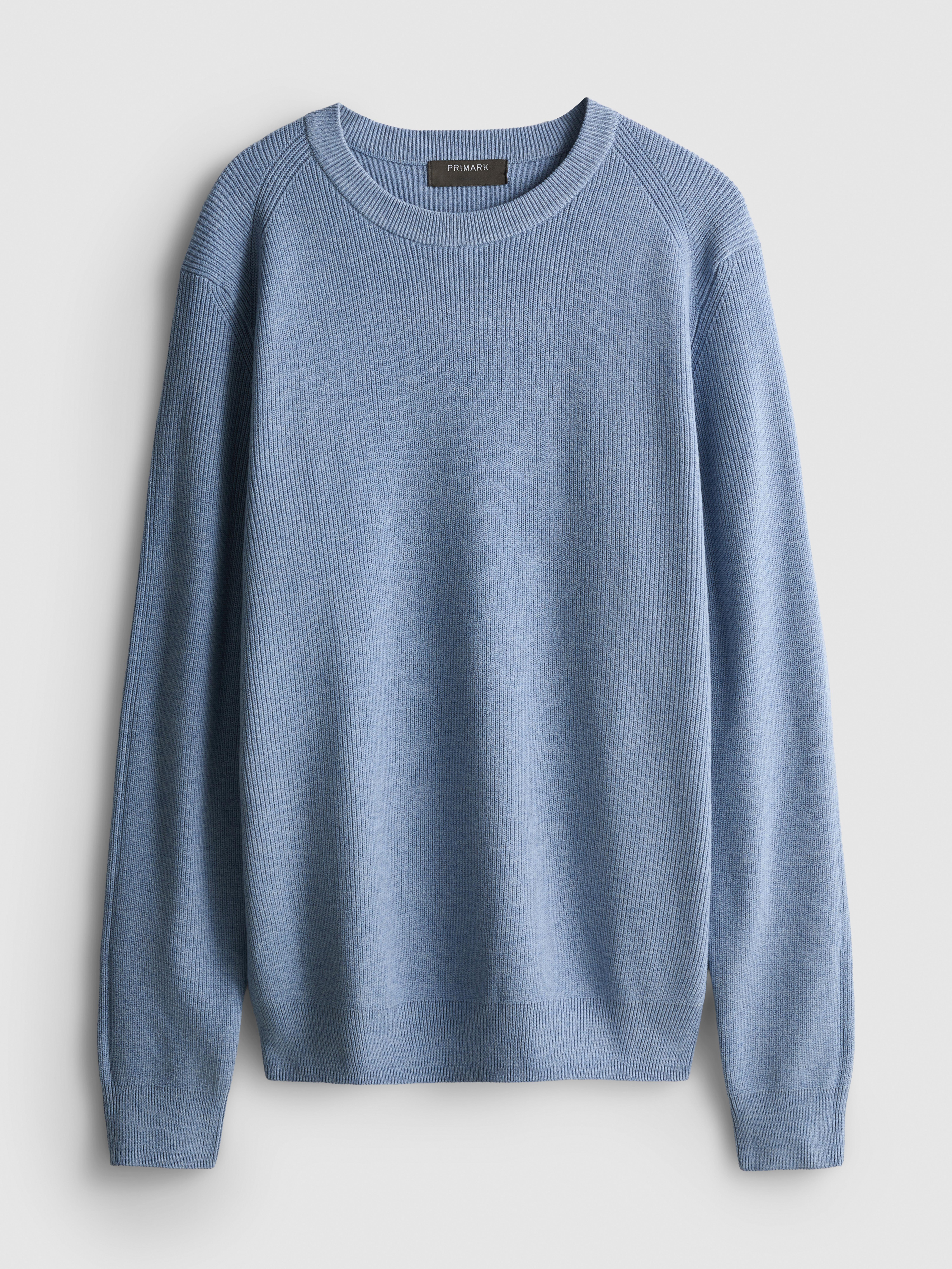 Ribbed Crewneck Sweater