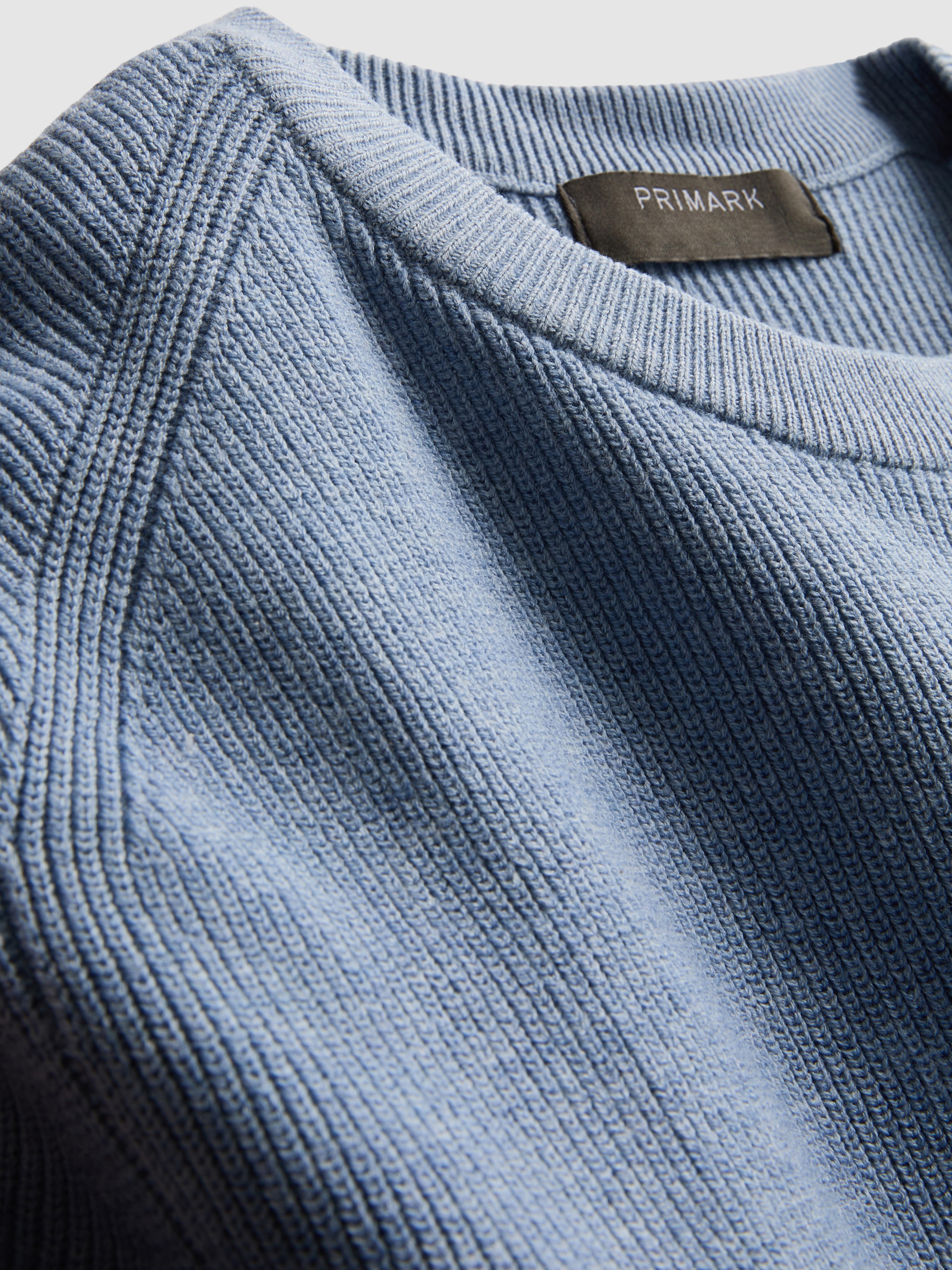 Ribbed Crewneck Sweater