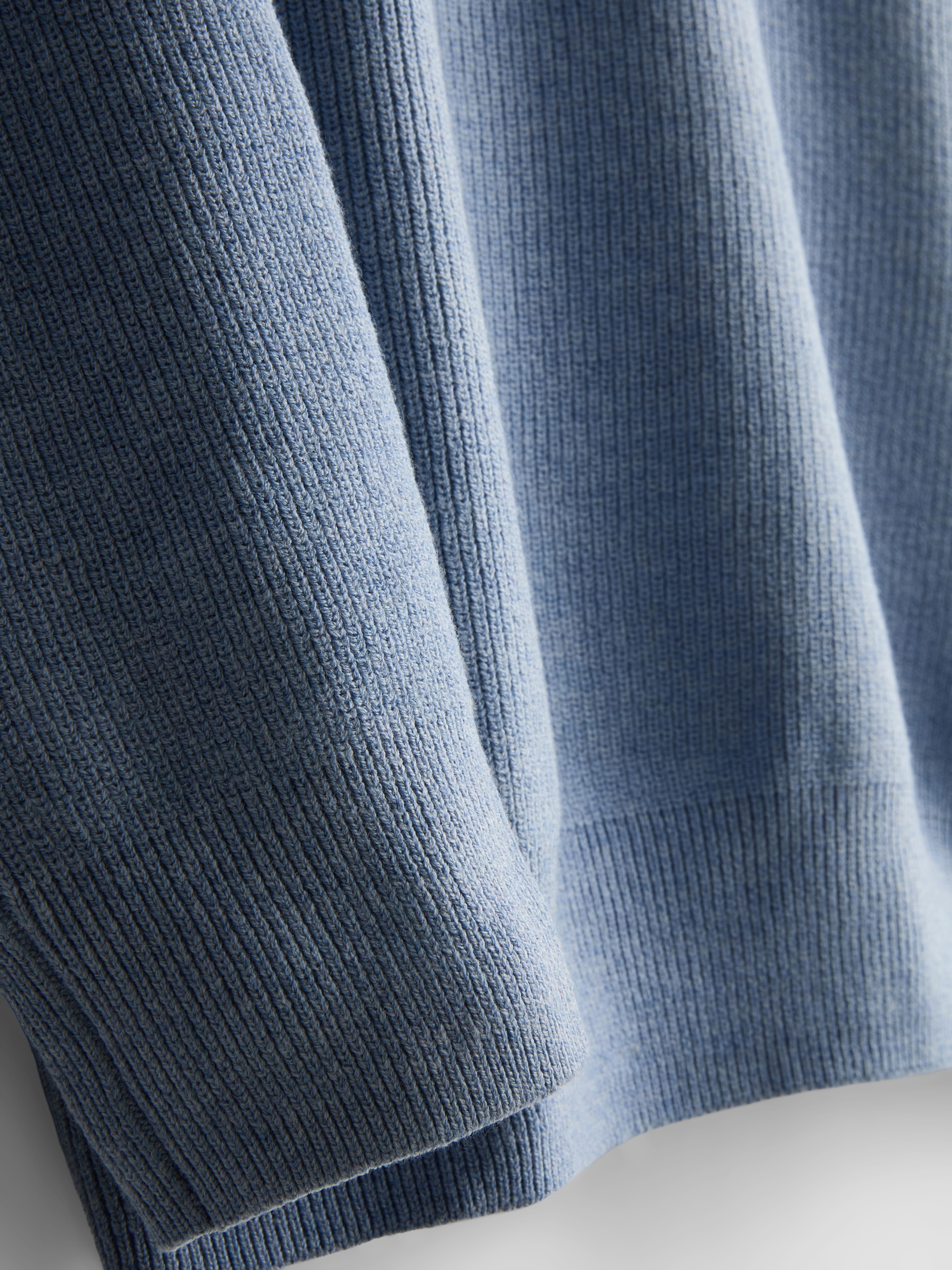 Ribbed Crewneck Sweater