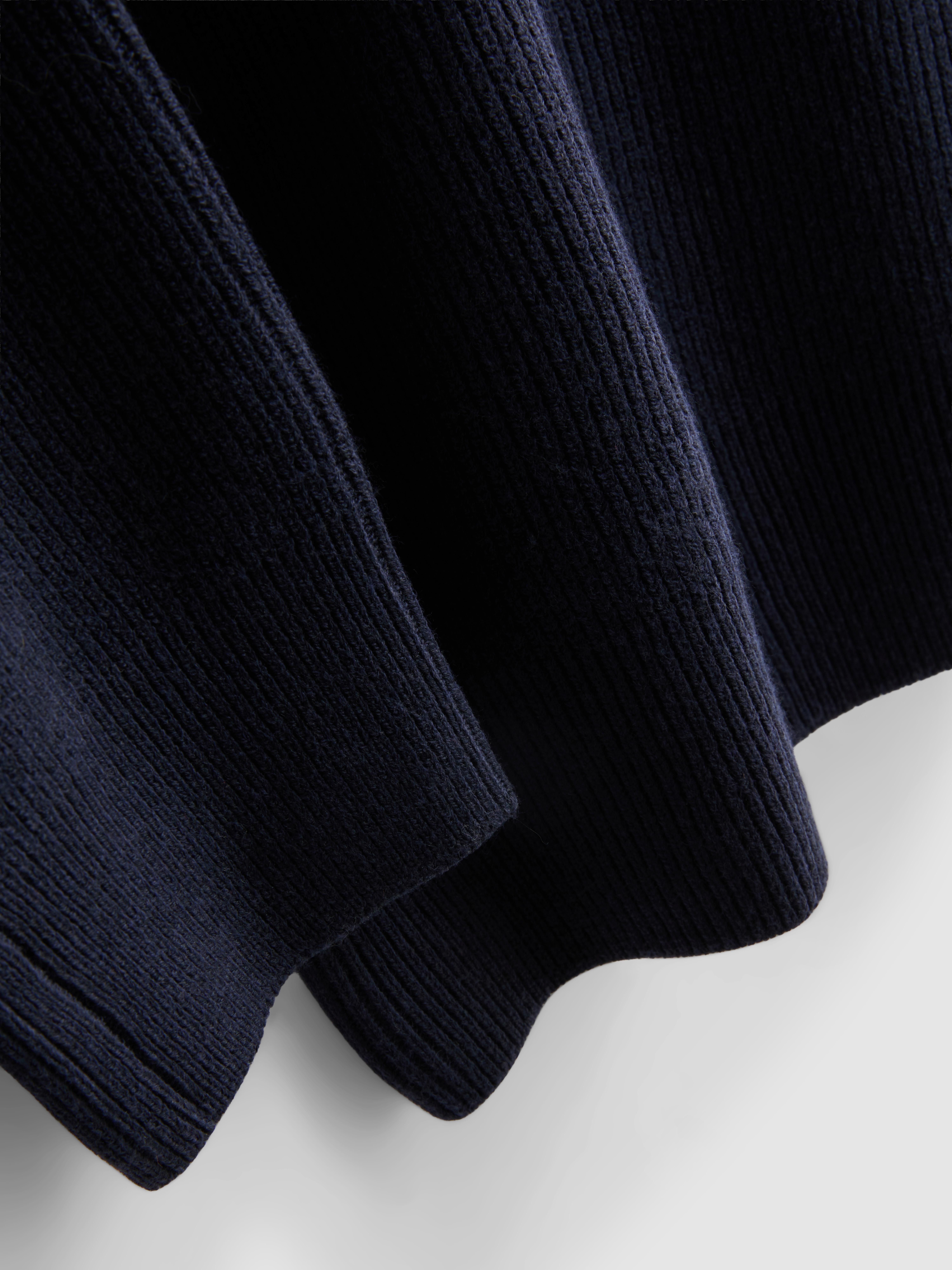 Ribbed Crew Neck Jumper