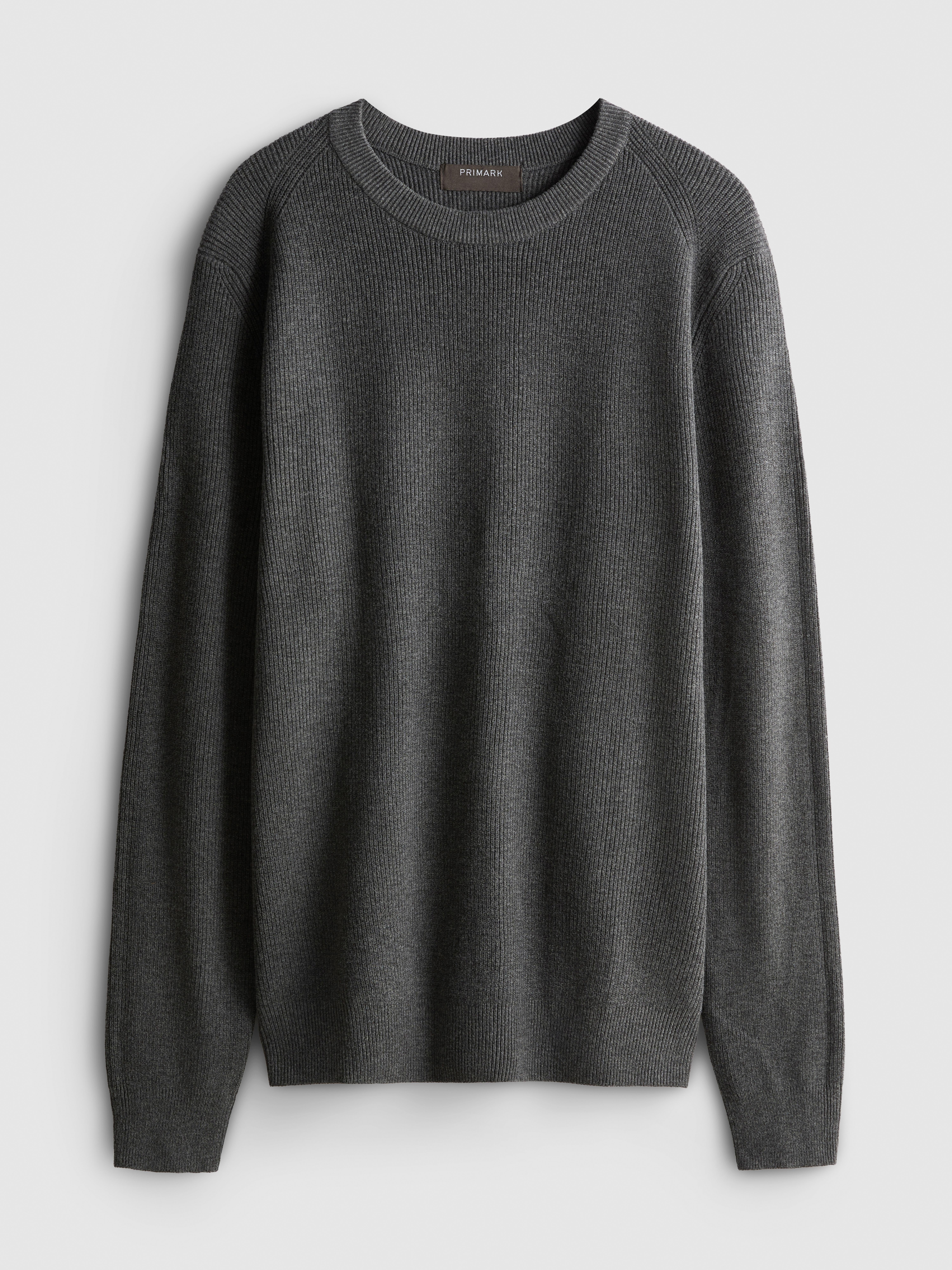 Ribbed Crewneck Sweater