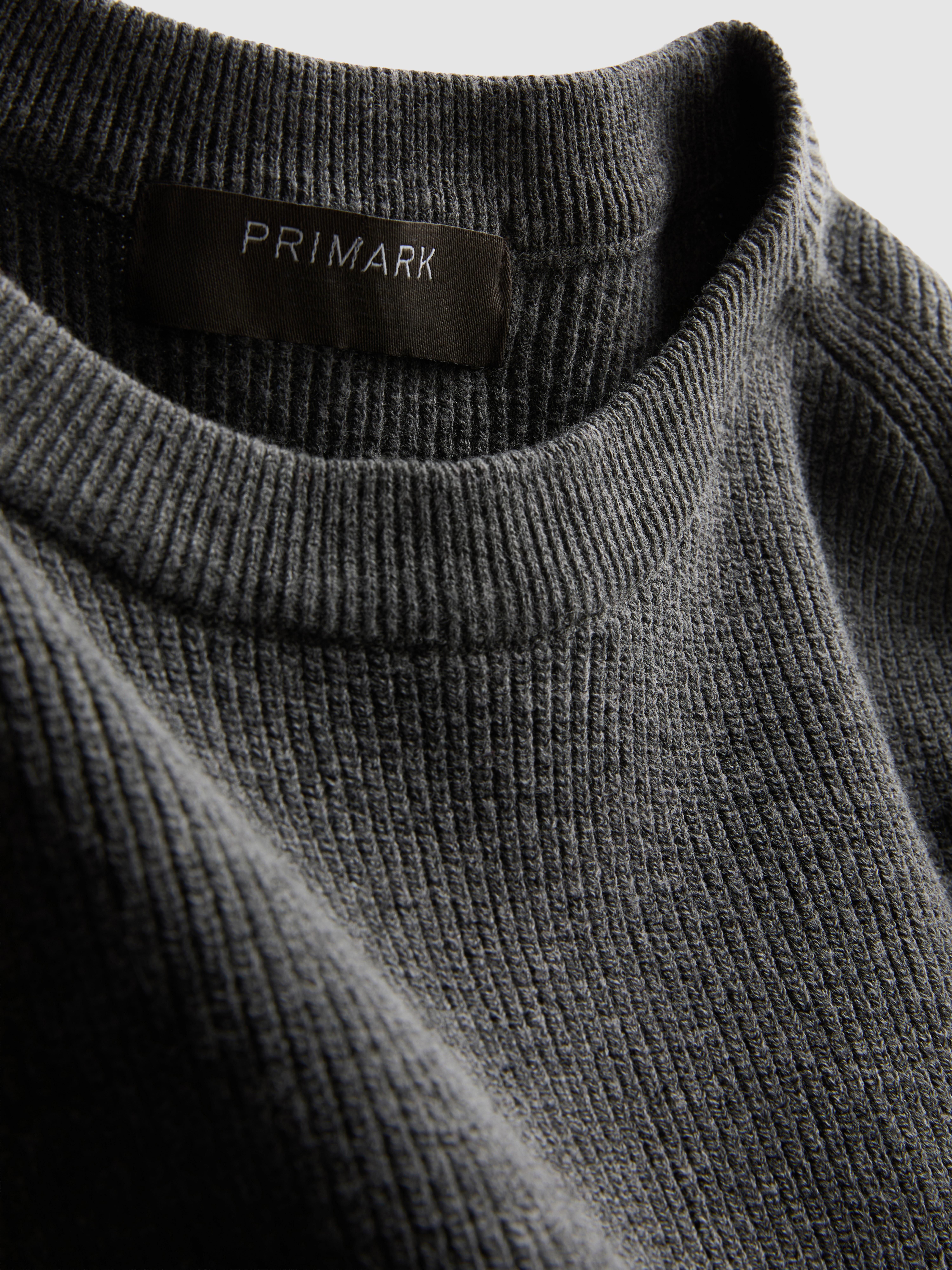 Ribbed Crewneck Sweater