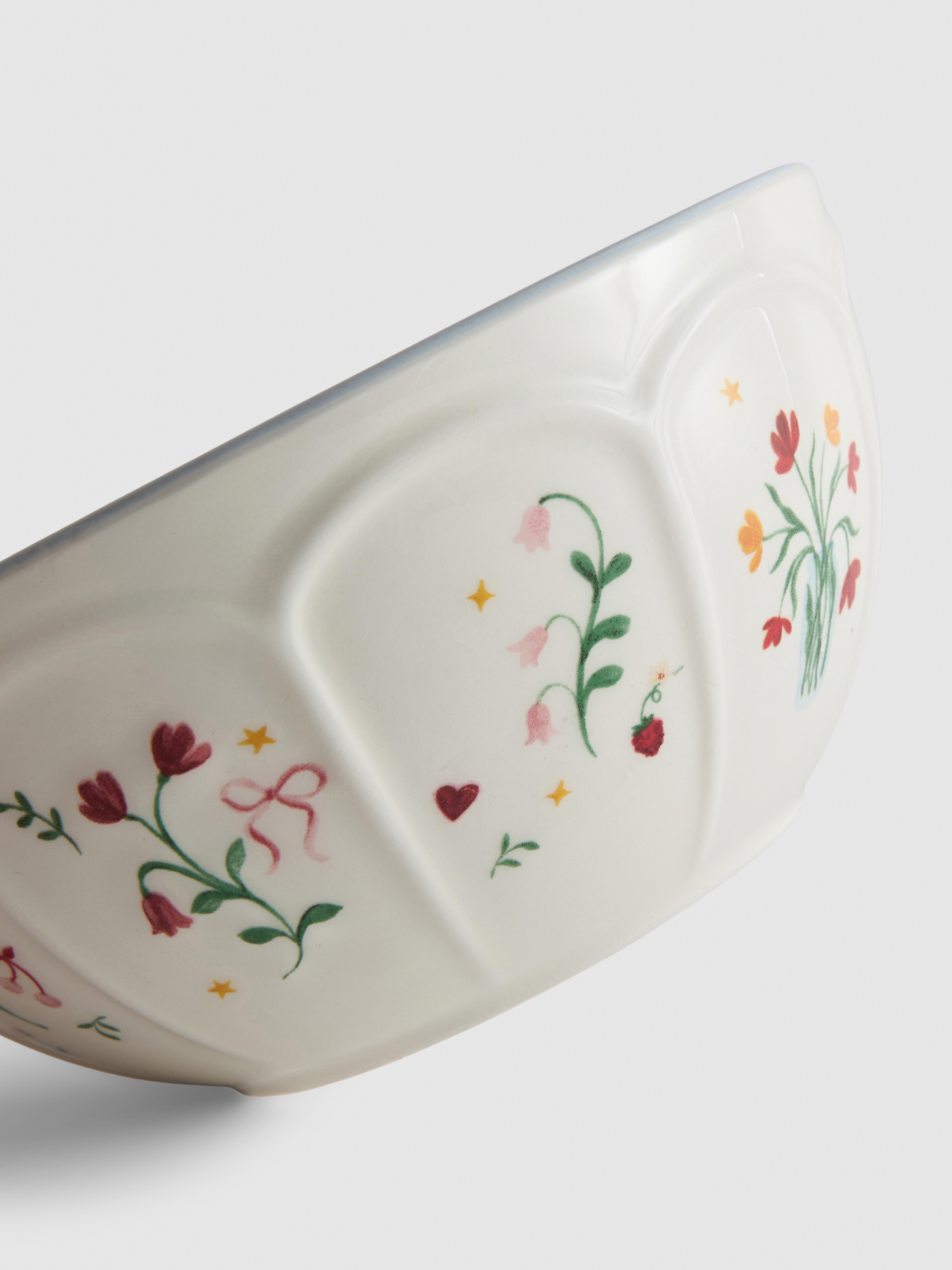 Ceramiczna miska w kwiaty