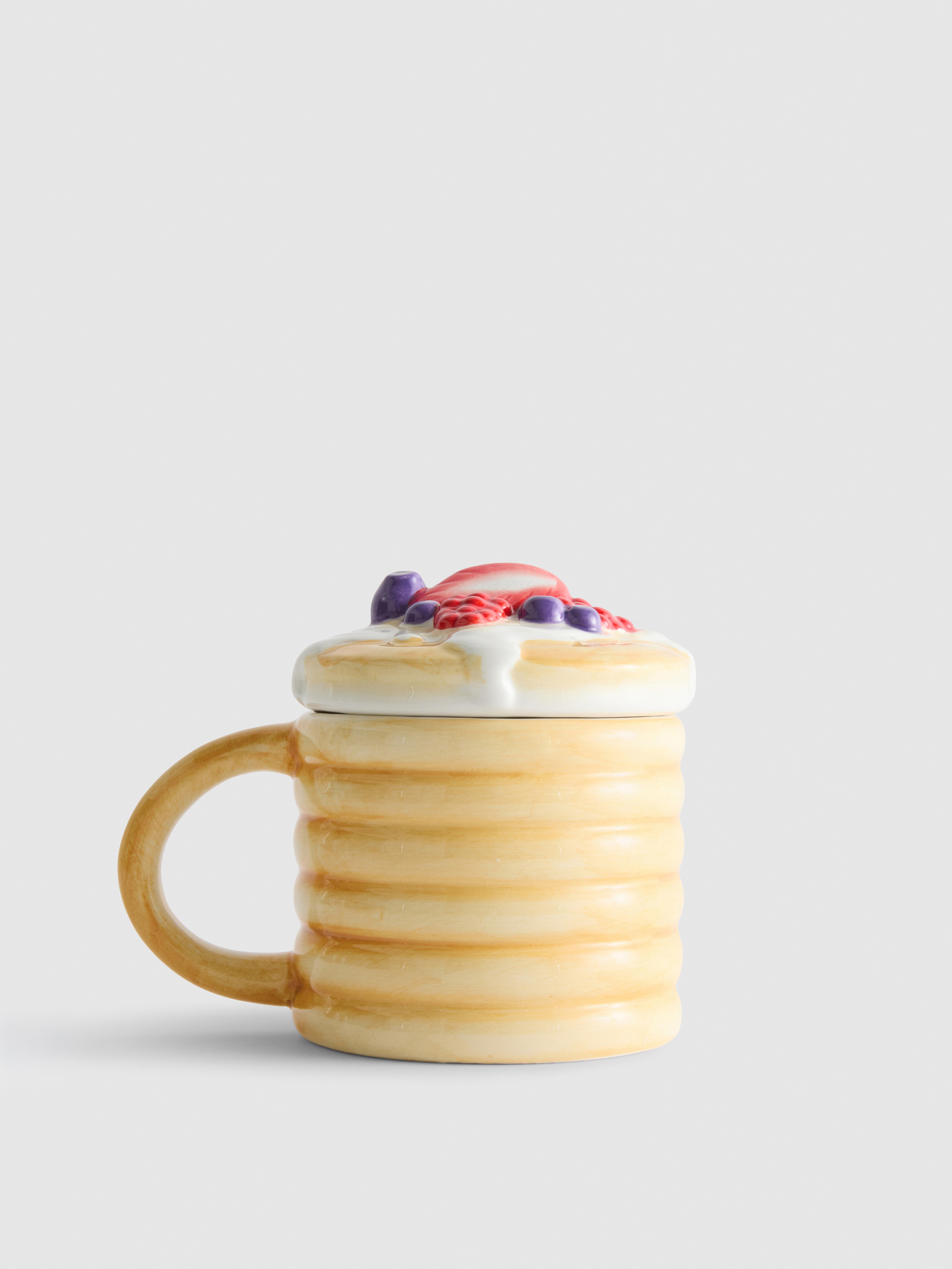 Pancake Stack Ceramic Mug