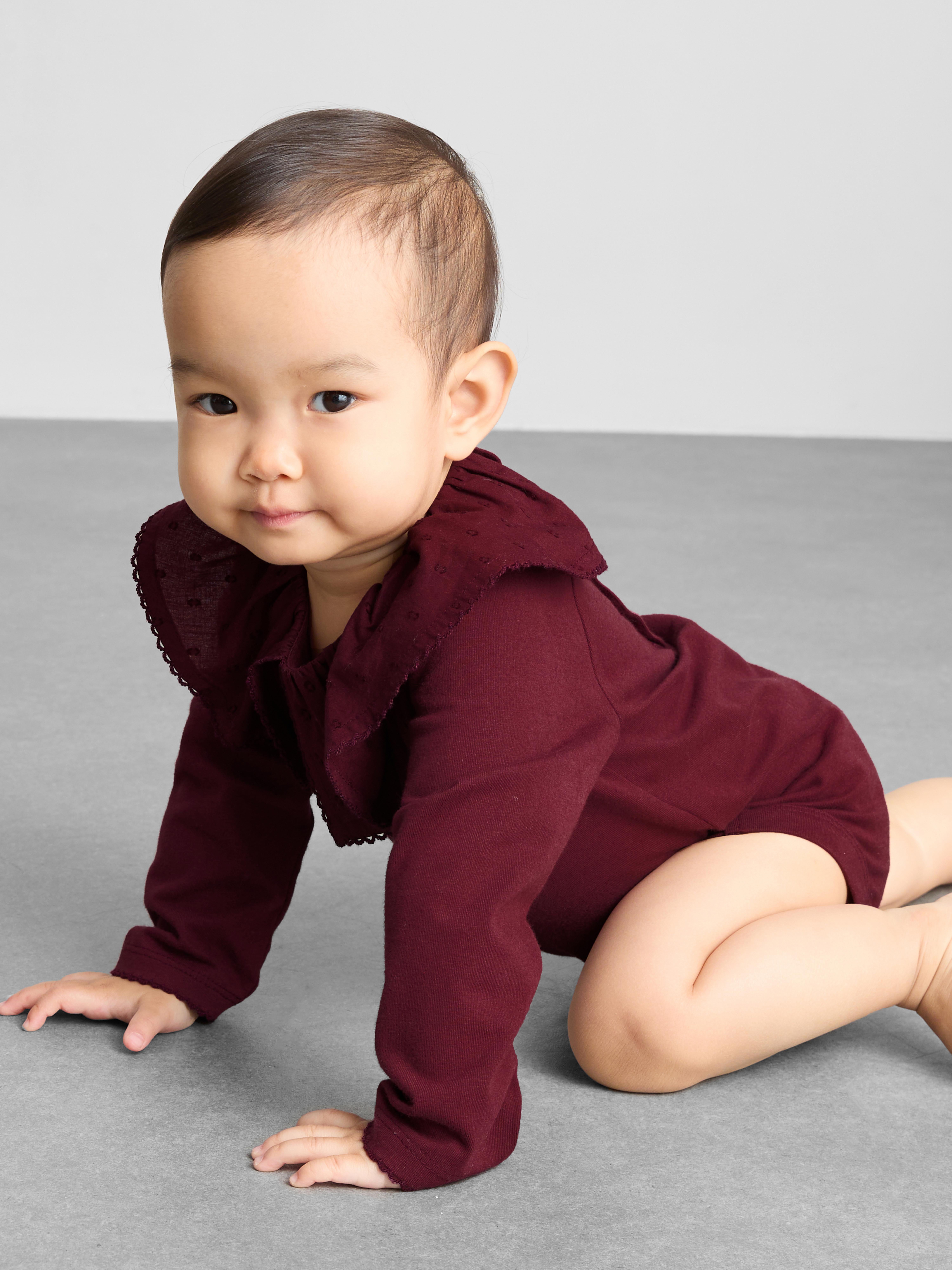 0-18mths | The Edit Collared Newborn Bodysuit