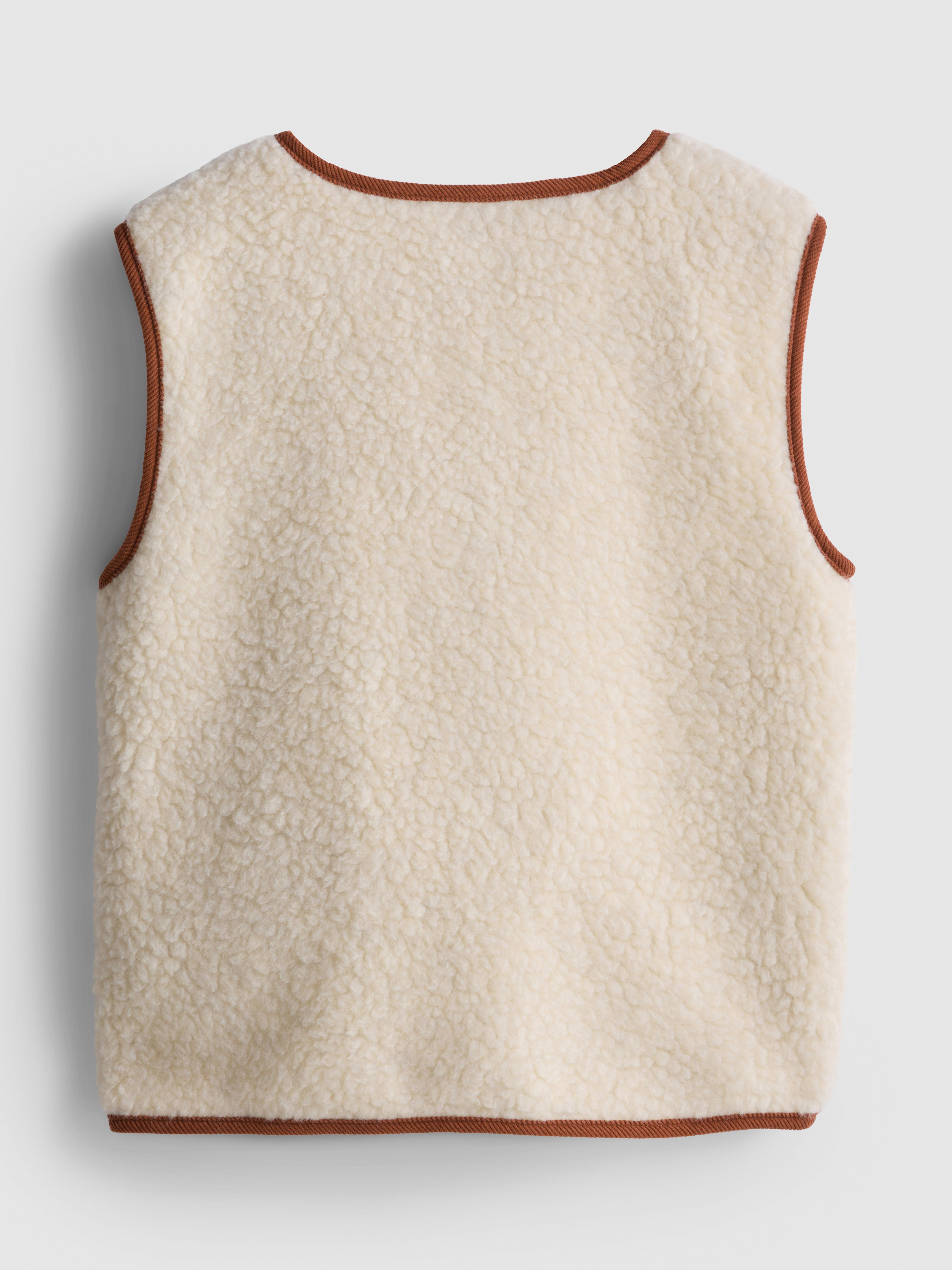 1-12yrs | The Edit Wool Blend Fleece Vest