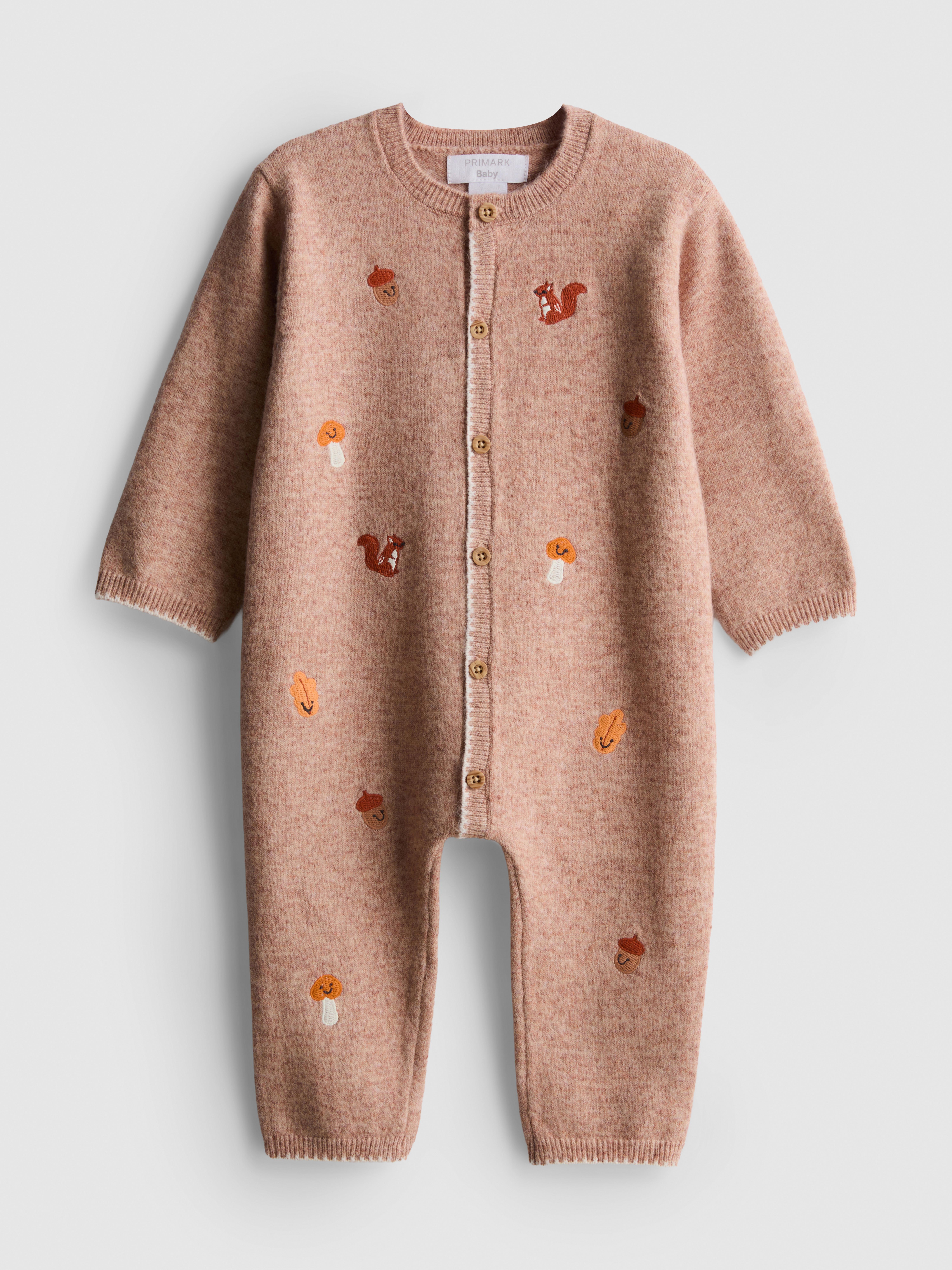 0-18mths | Embroidered Newborn Romper