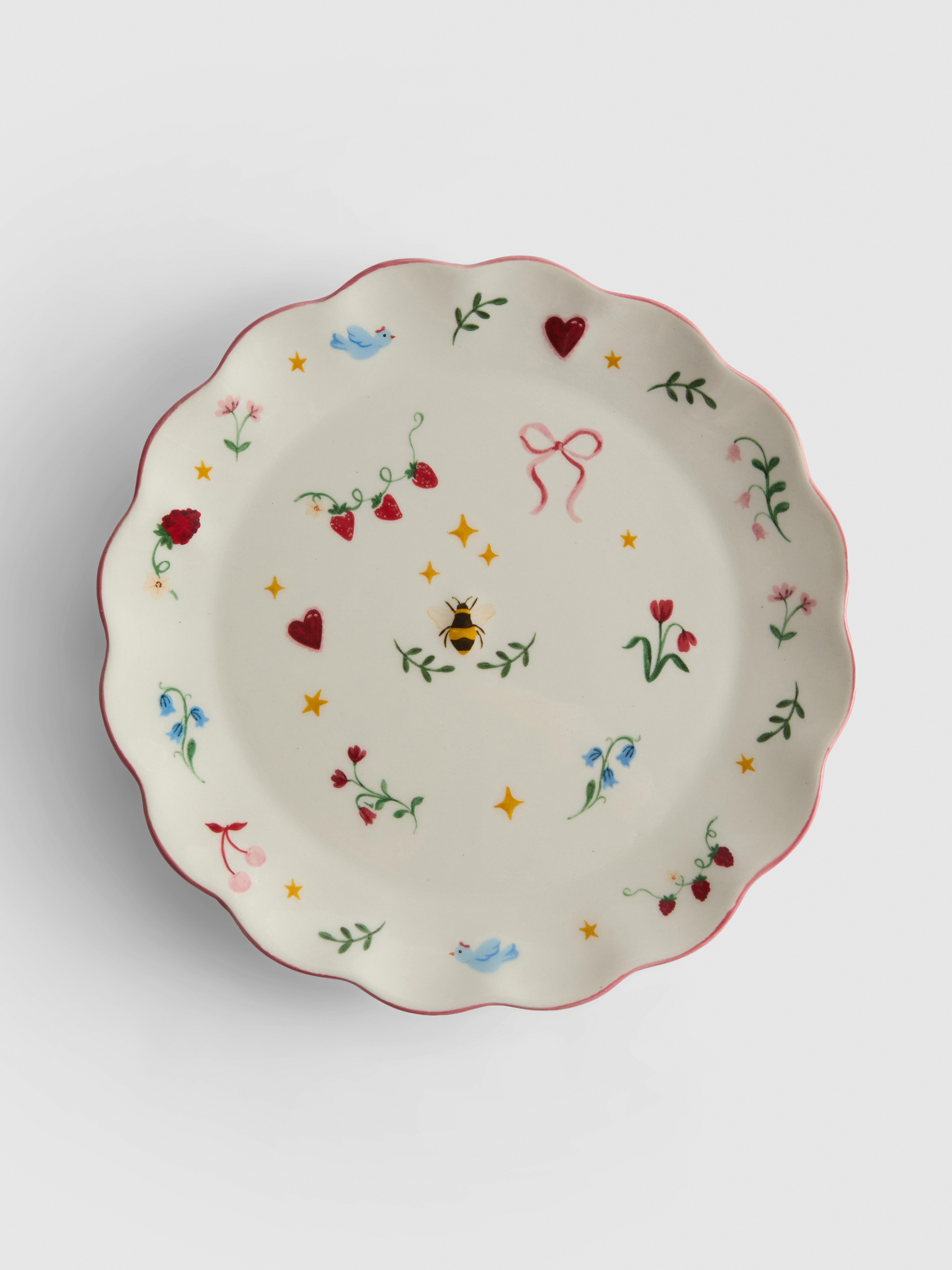 Floral Side Plate
