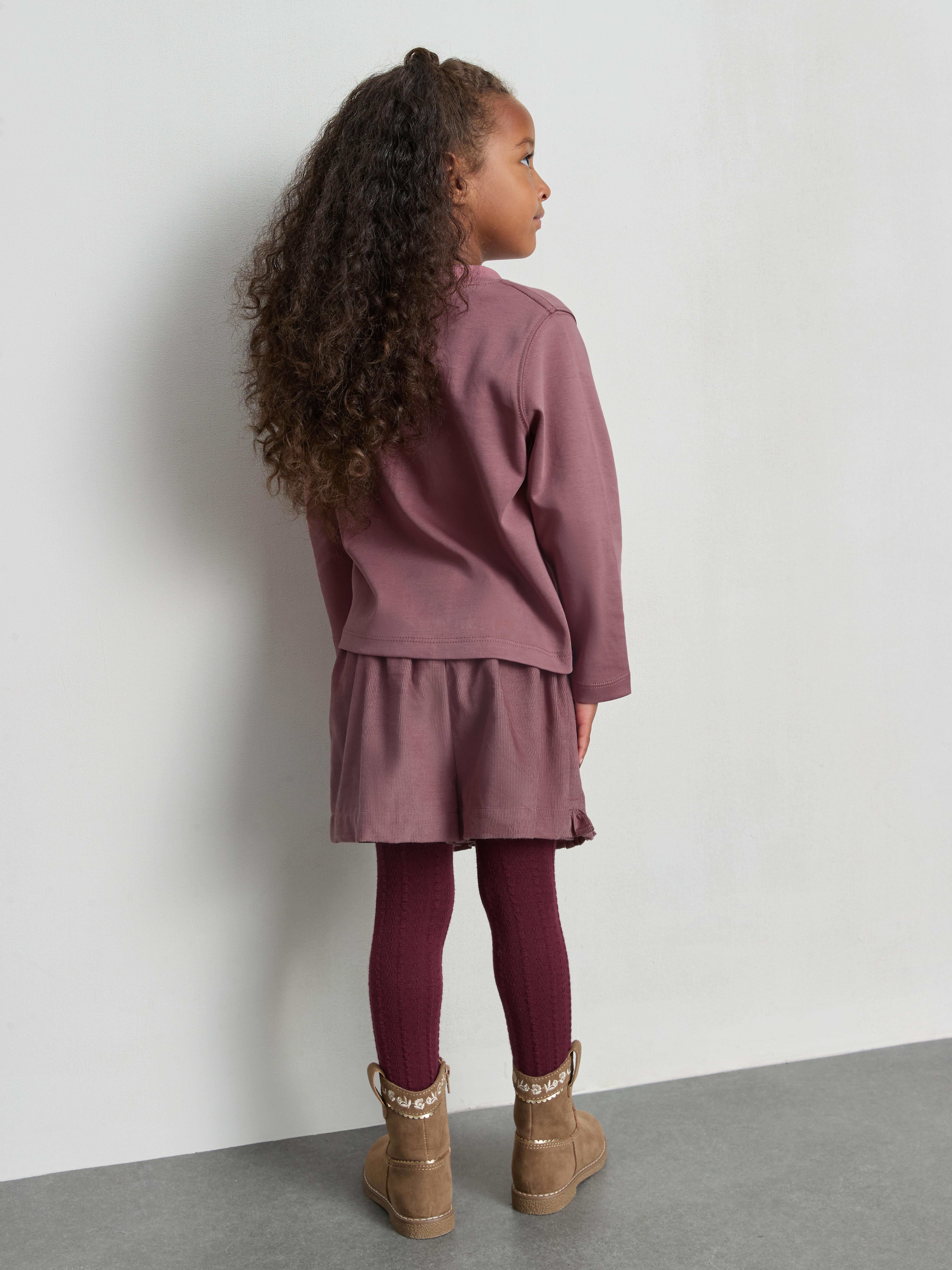 1-12yrs | The Edit Pure Cotton Corduroy Skort
