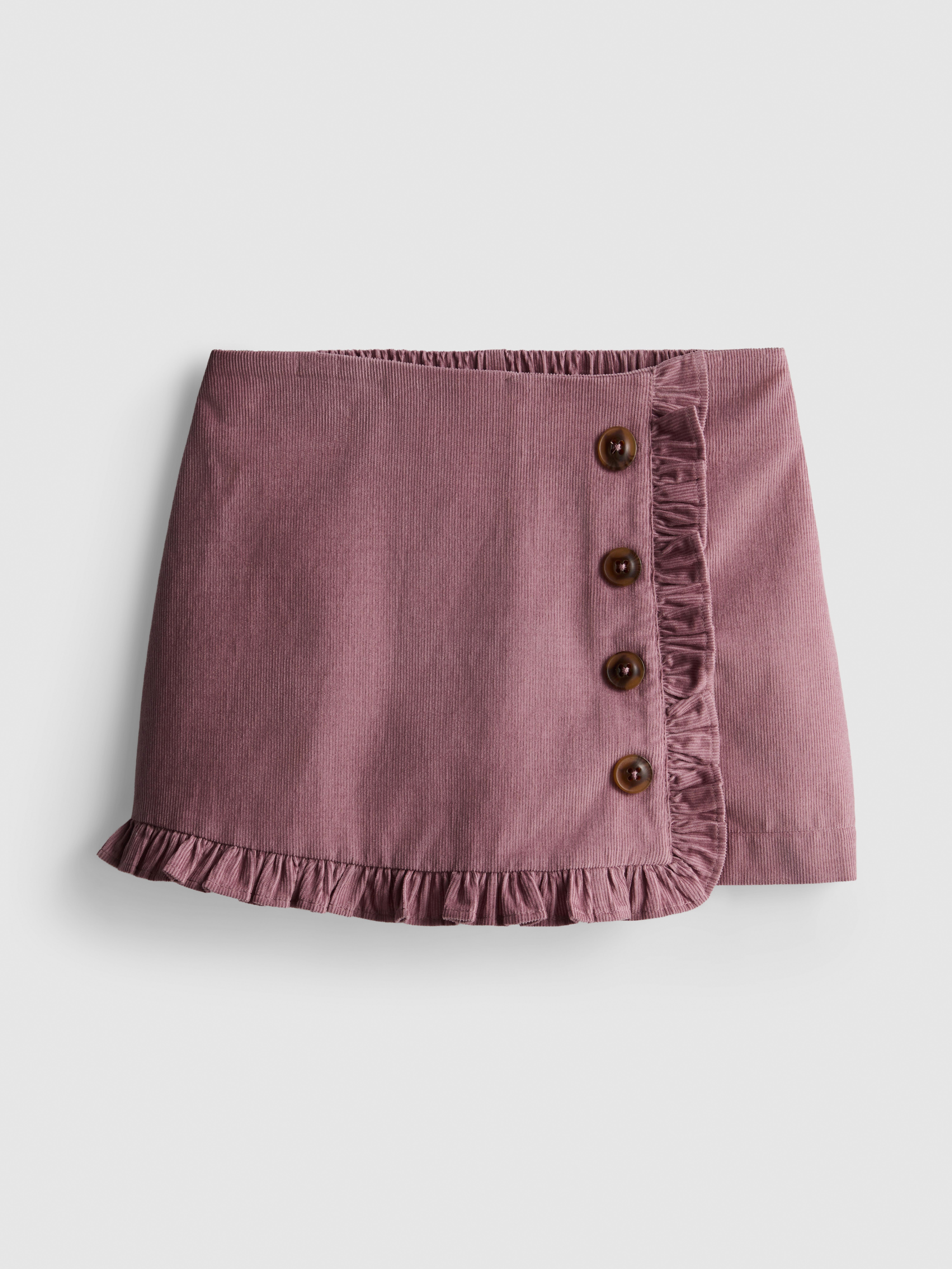 1-12yrs | The Edit Pure Cotton Corduroy Skort