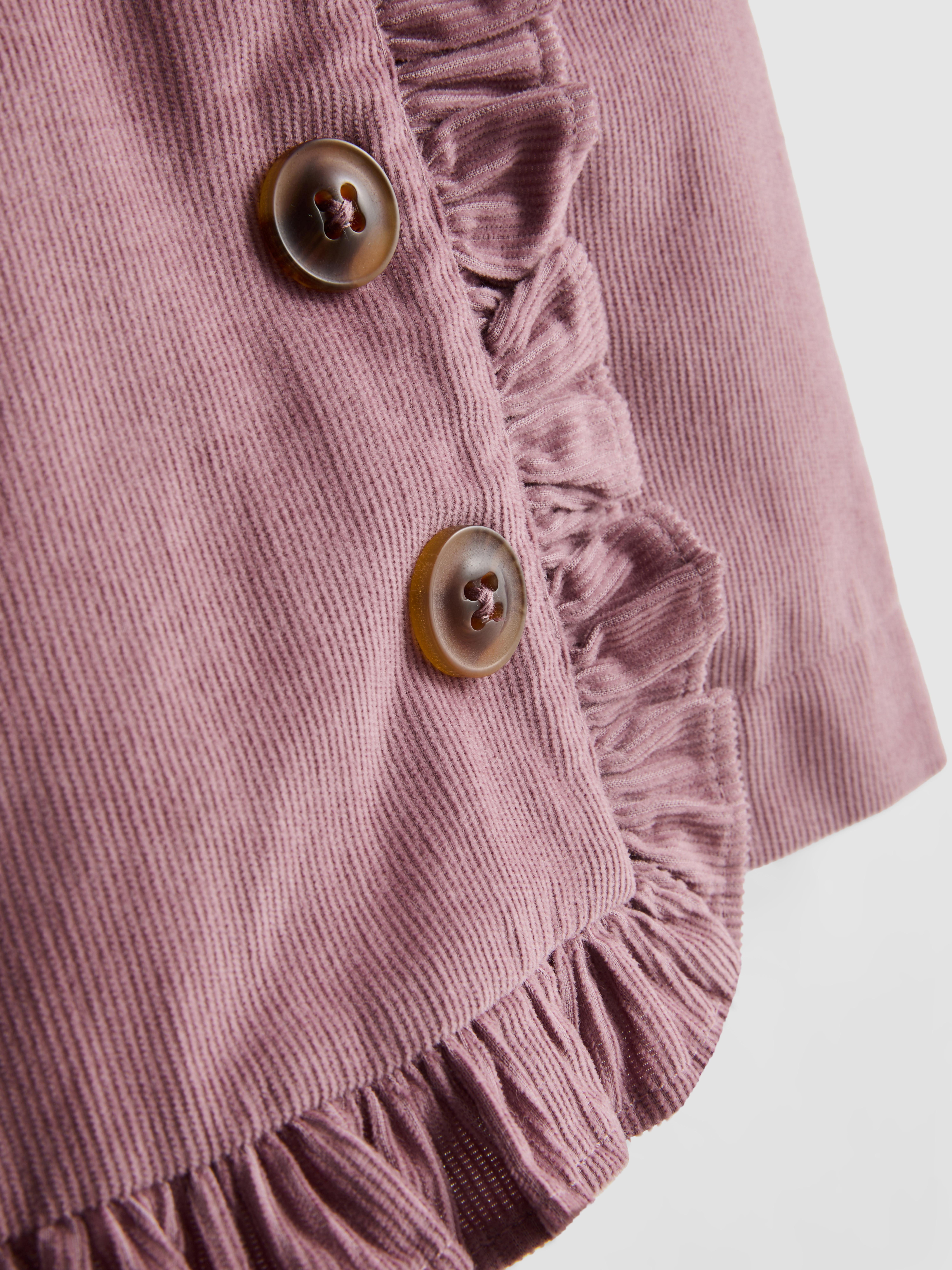 1-12yrs | The Edit Pure Cotton Corduroy Skort