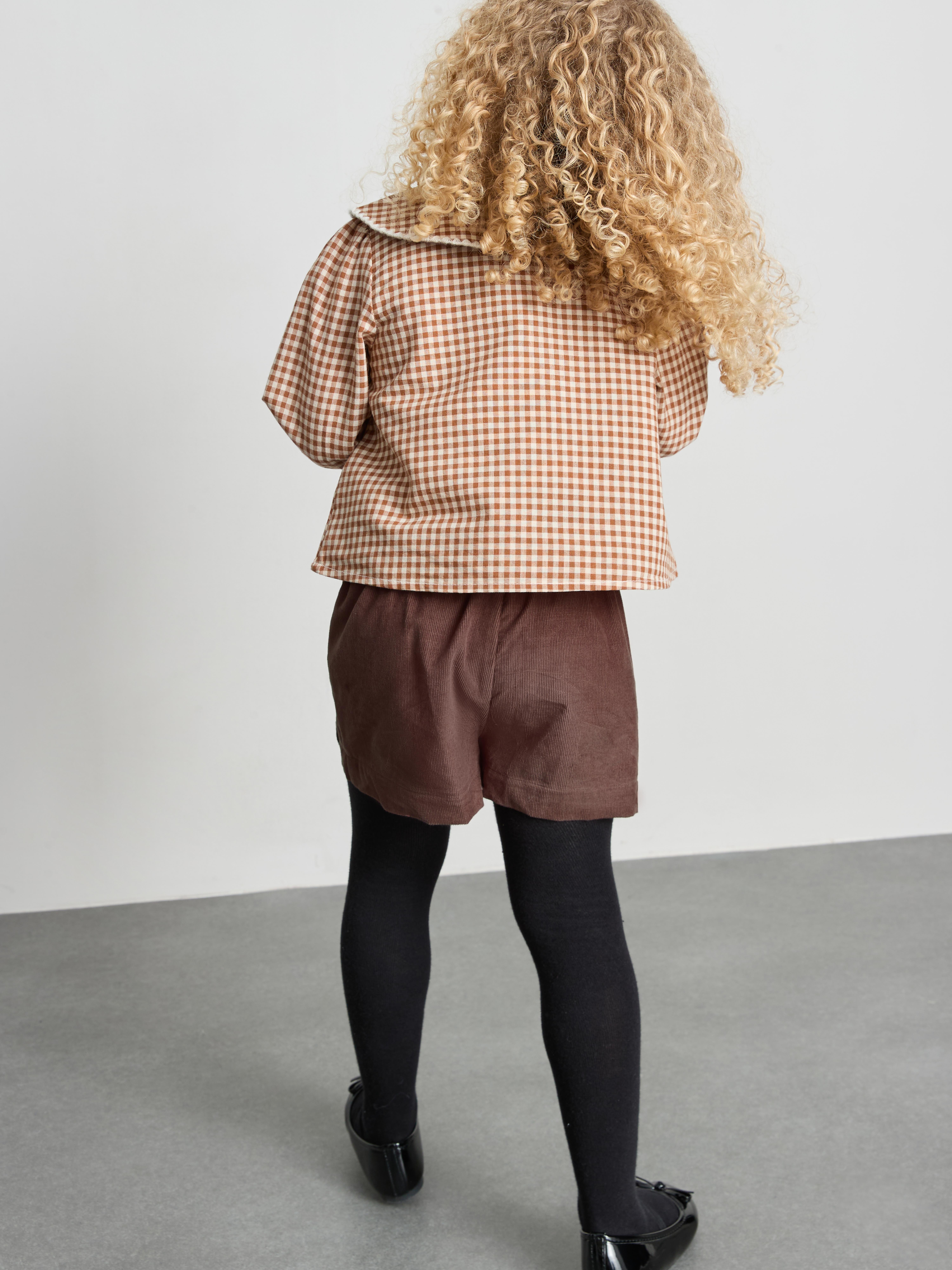 1-12yrs | The Edit Pure Cotton Corduroy Skort