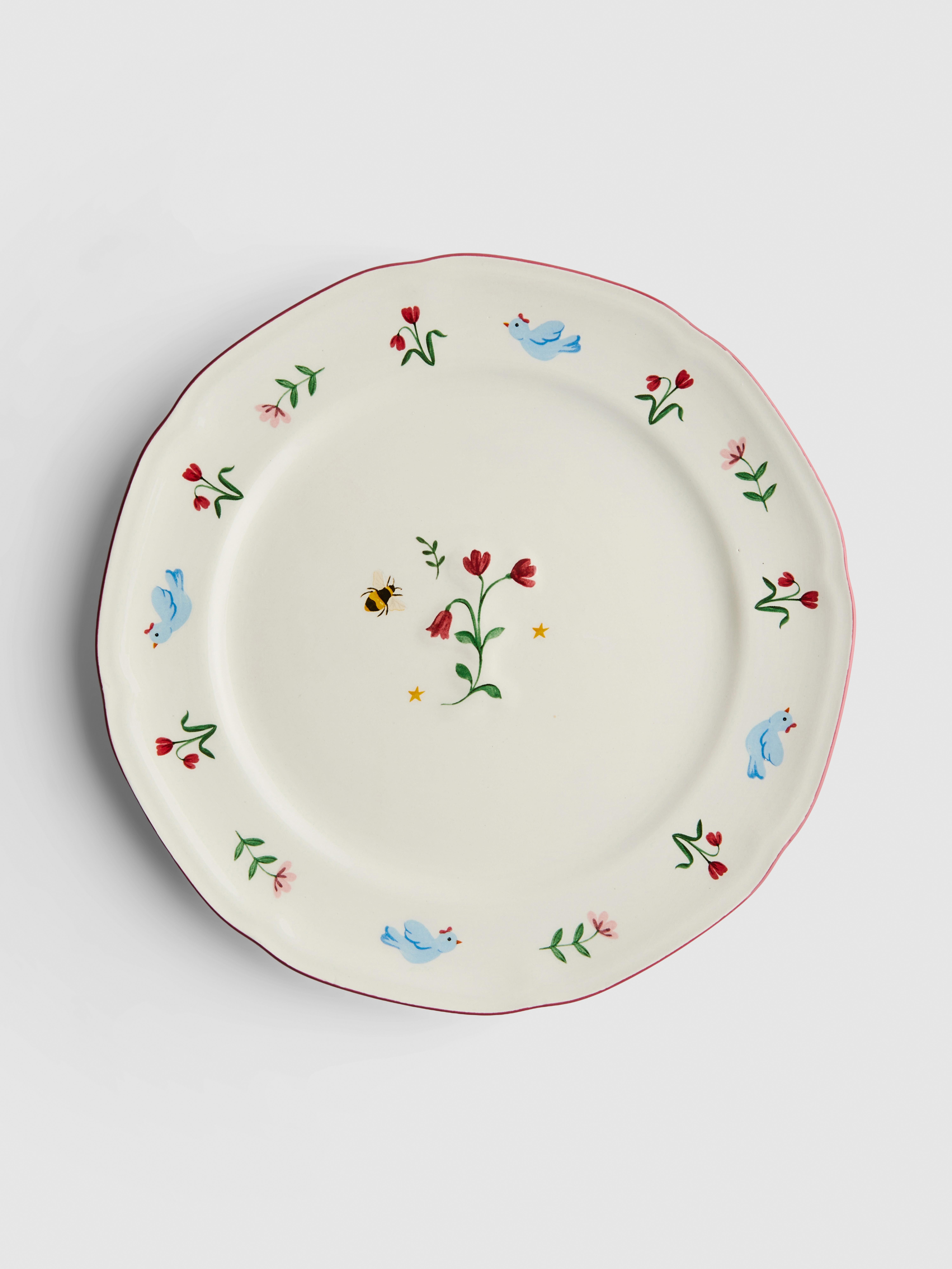 Floral Dinner Plate