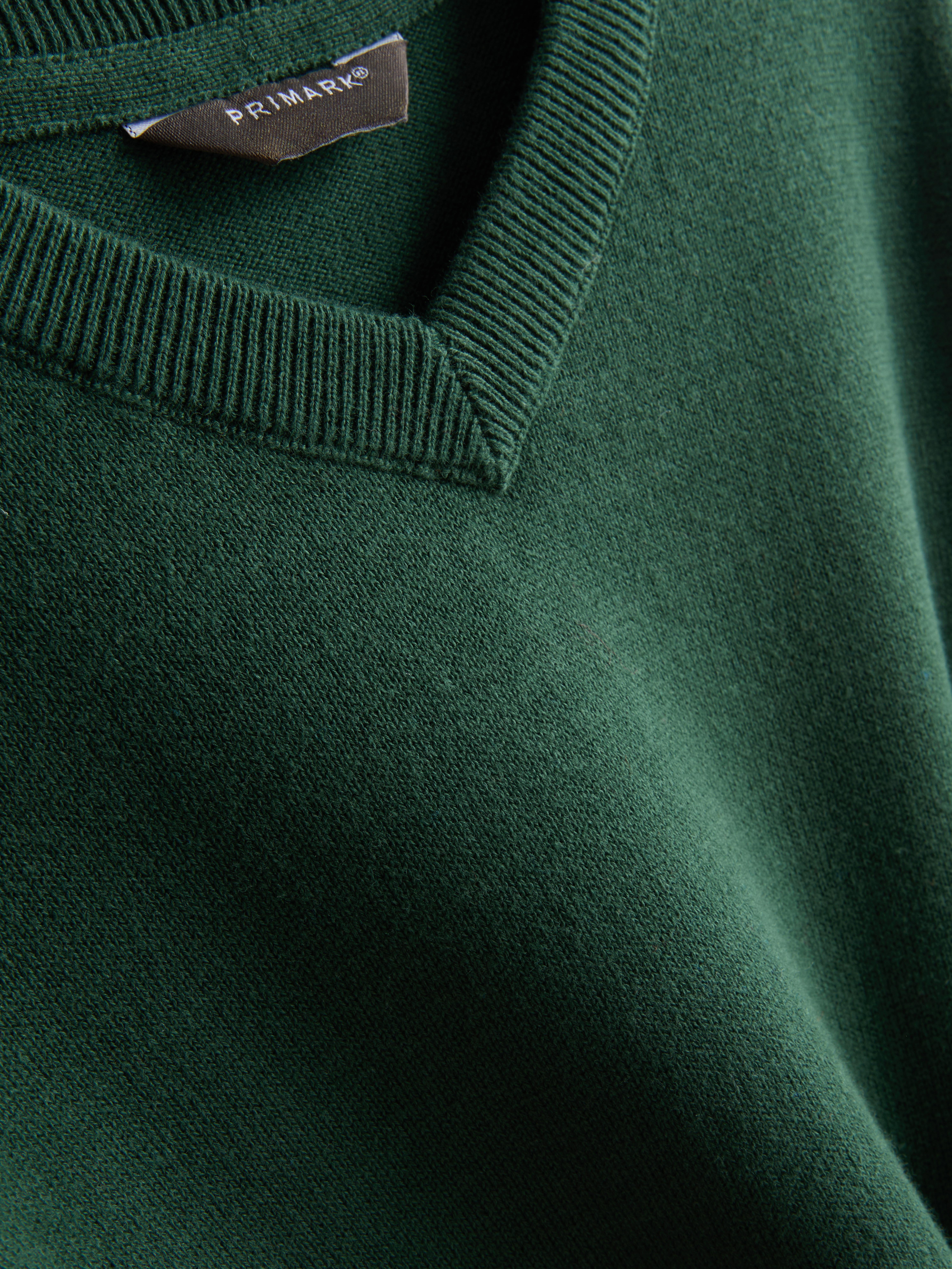 7-15yrs | 2pk Cotton Rich V-Neck School Jumpers