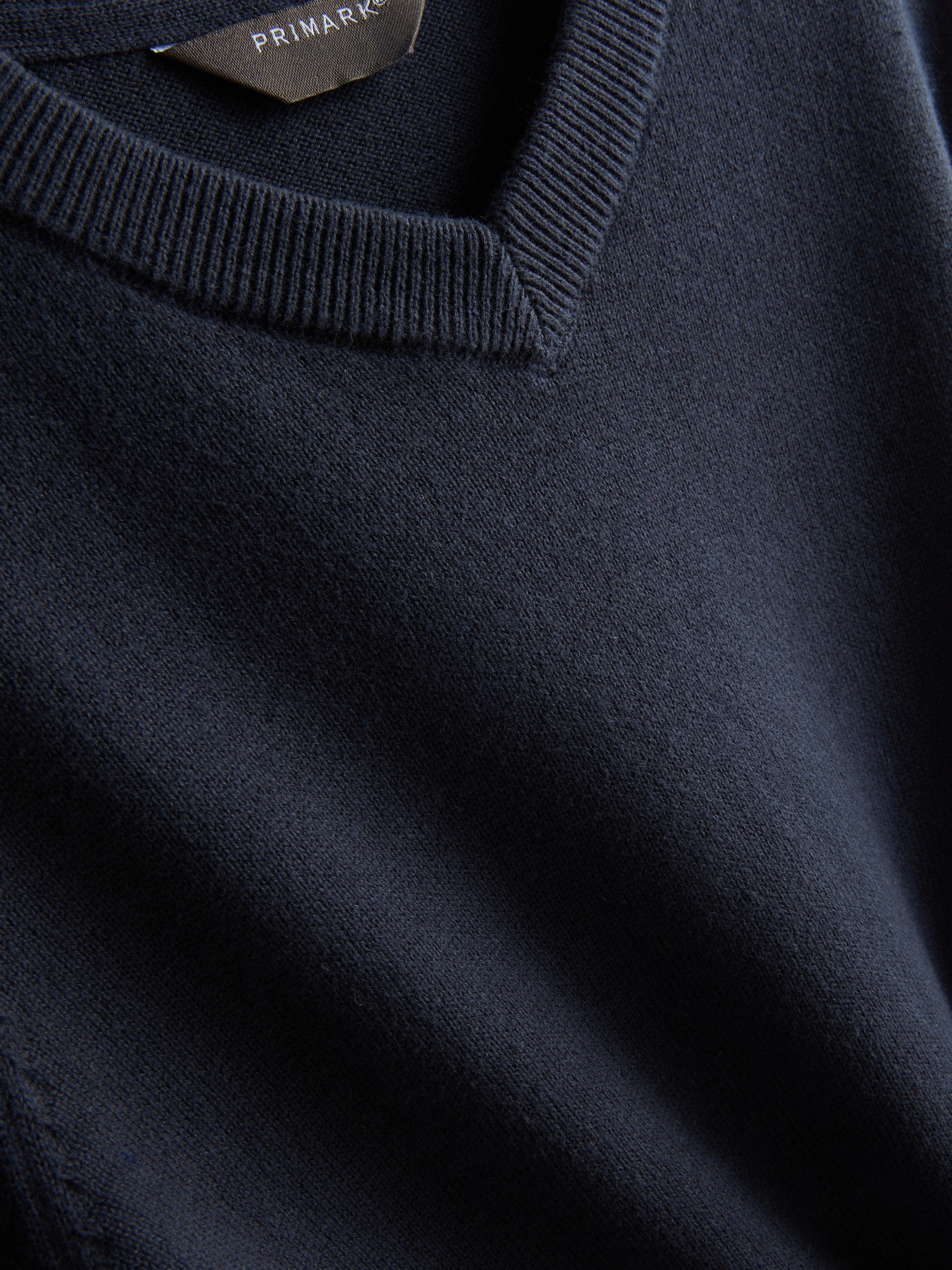 7-15yrs | 2pk Cotton Rich V-Neck School Jumpers