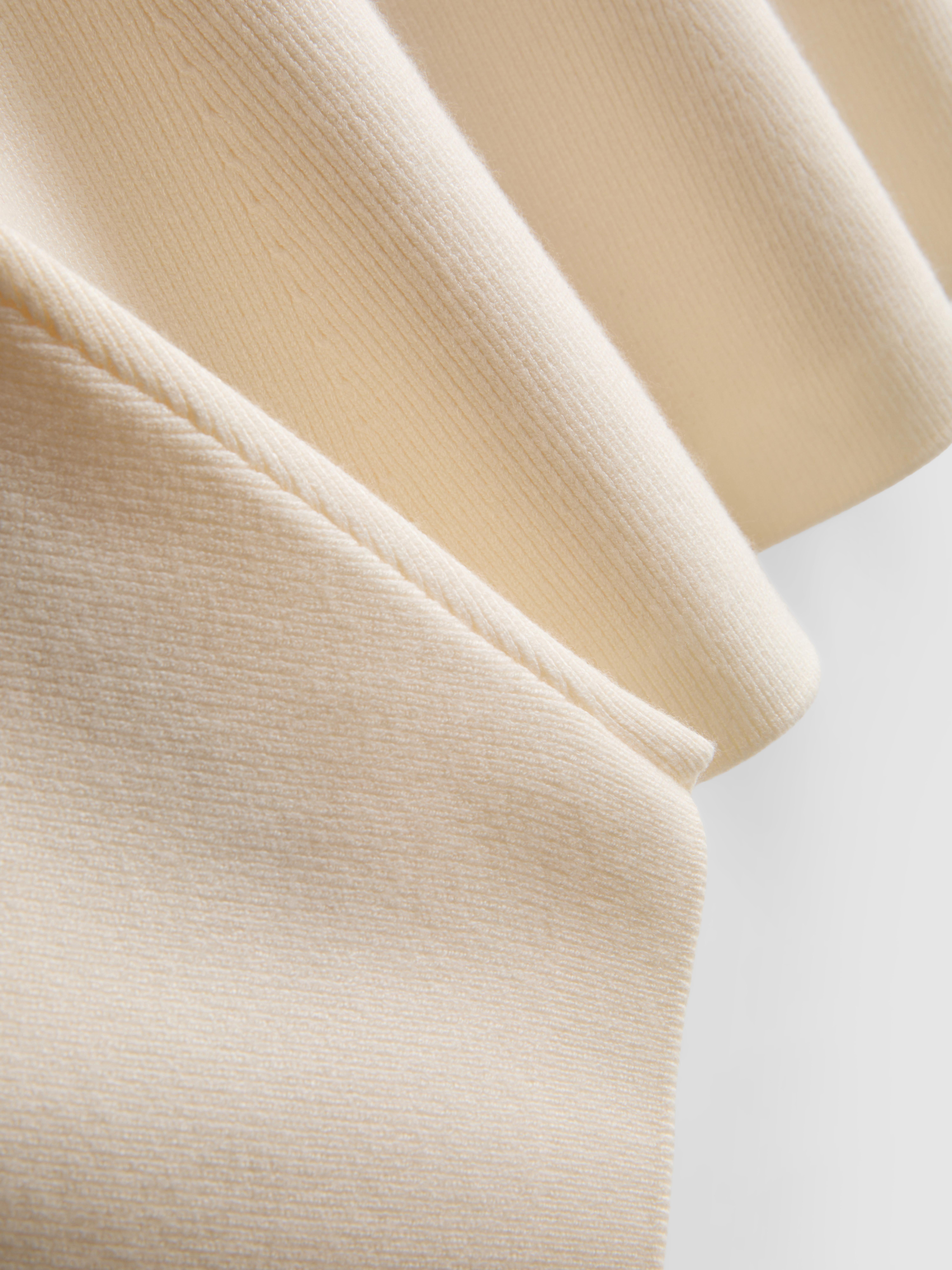 The Edit Sculpted V-Neck Cardigan