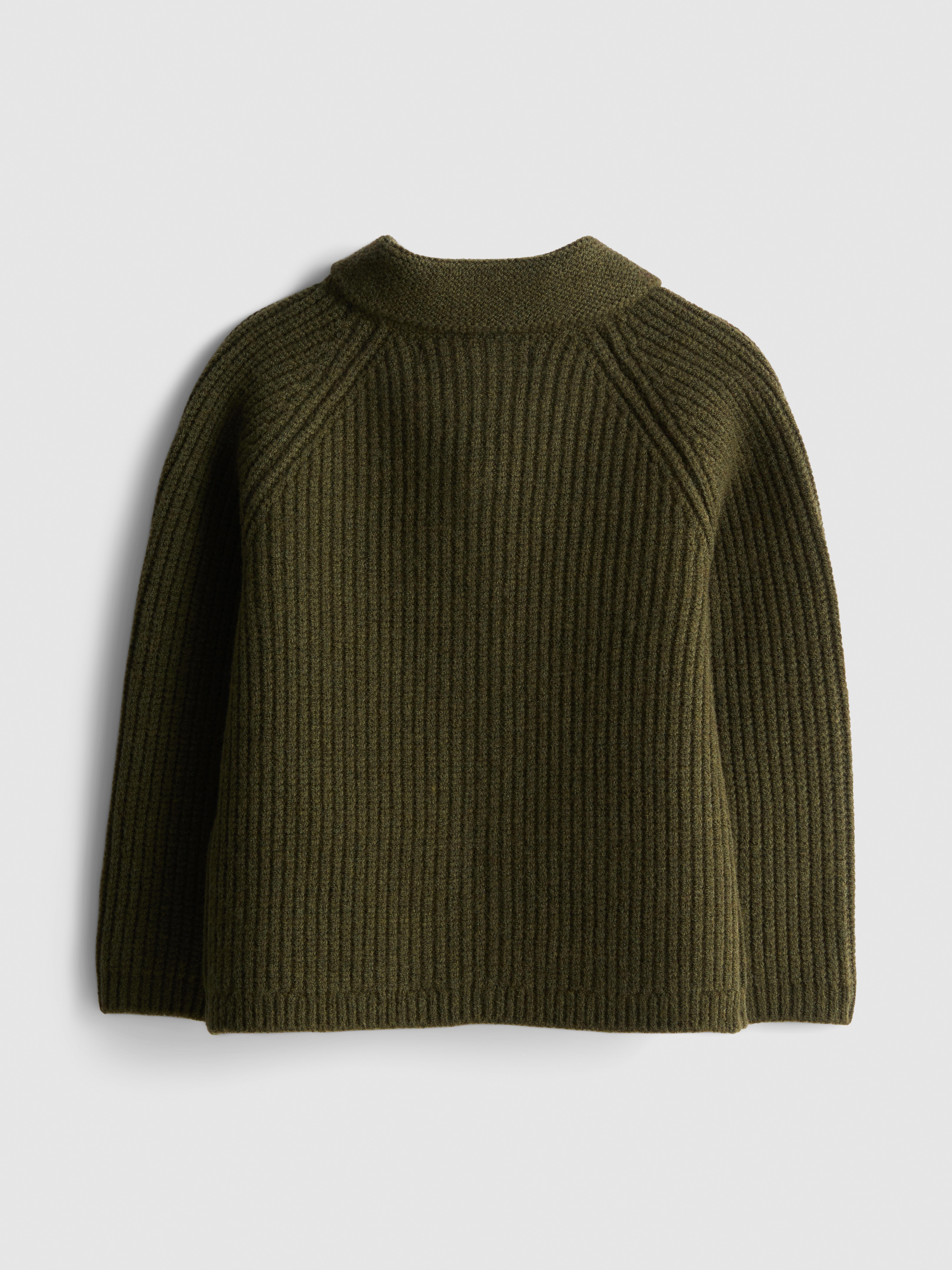 0-18mths | The Edit Newborn Collared Cardigan