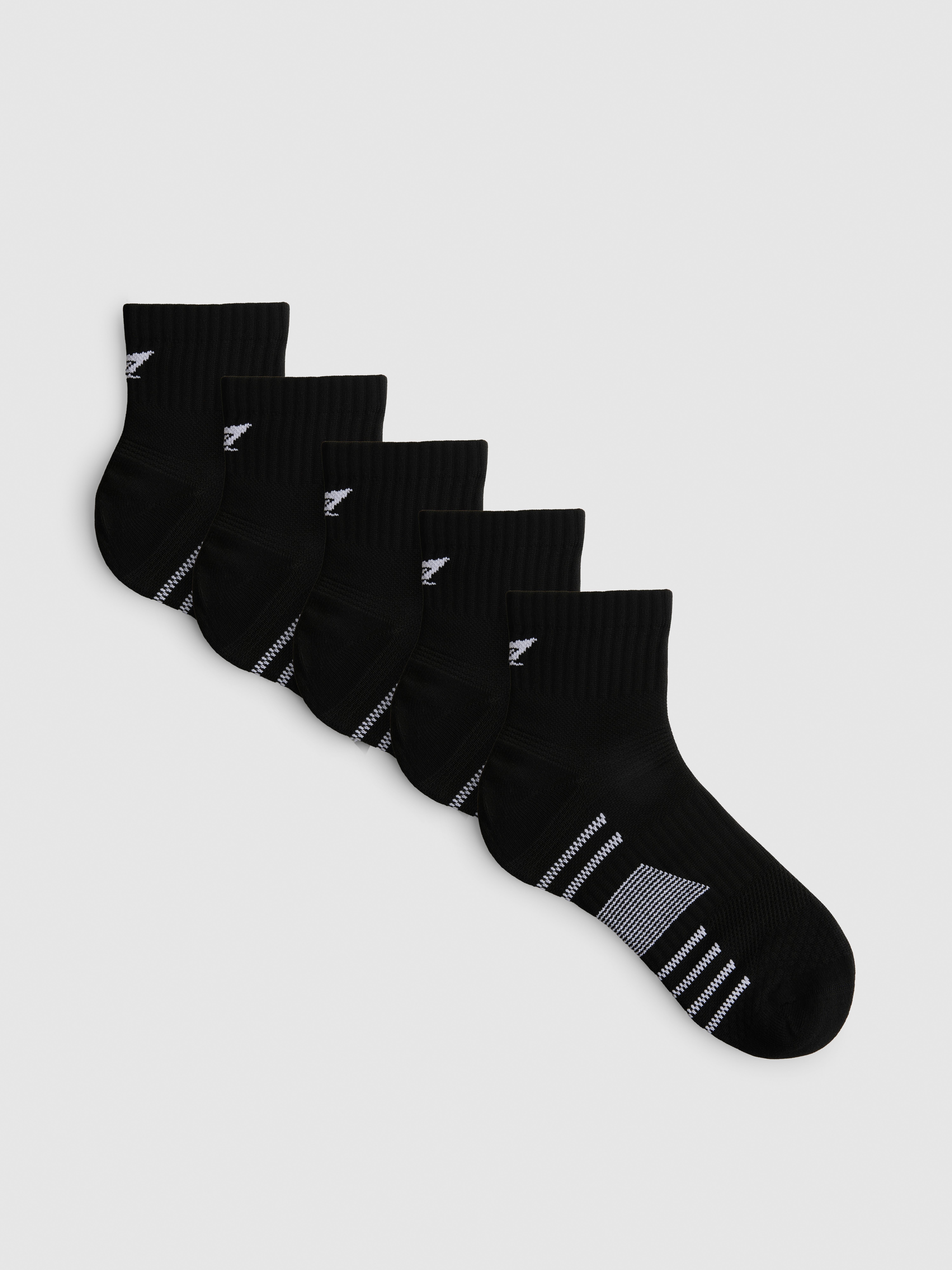 5pk Gym Ankle Socks