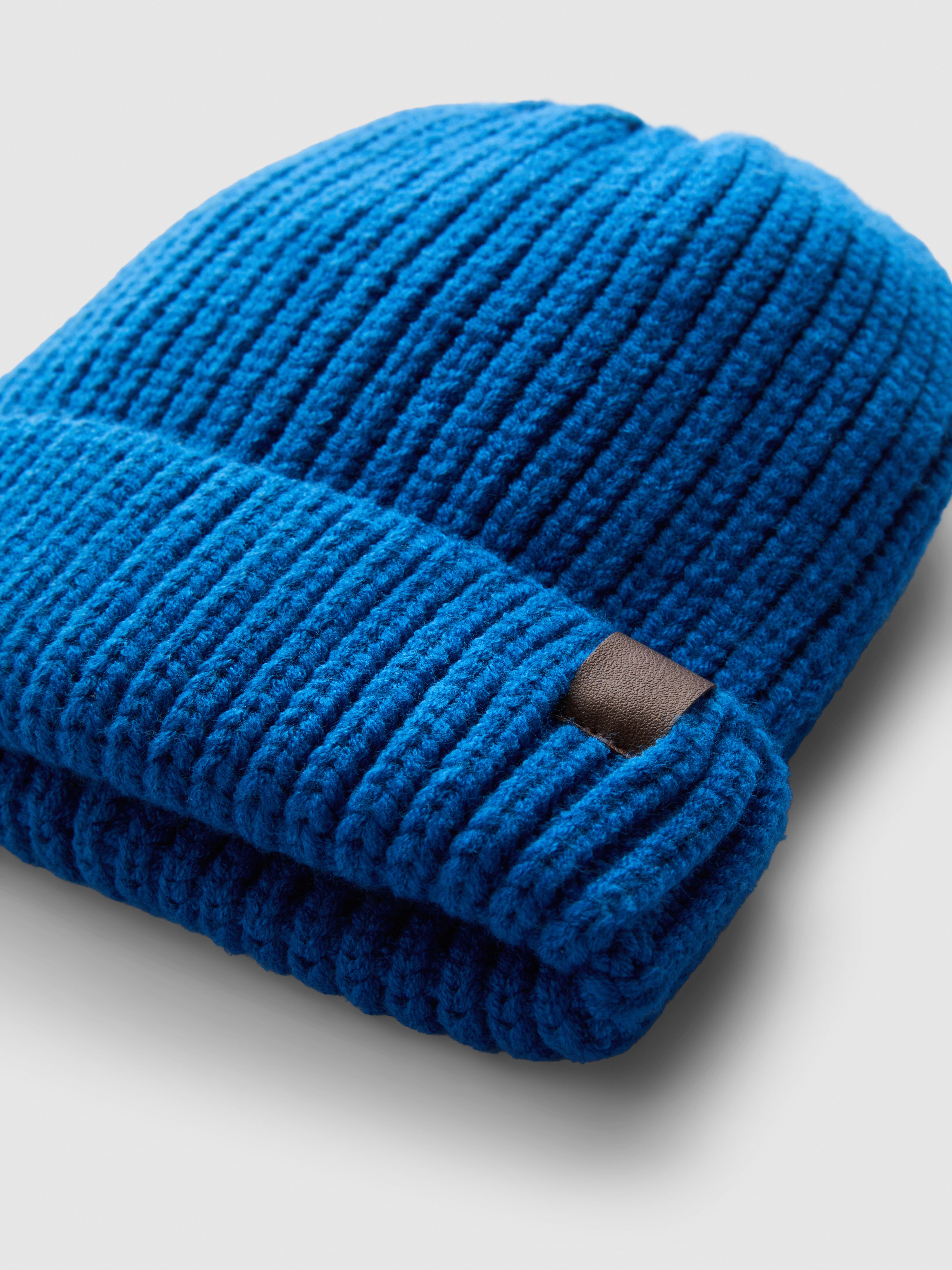 Gerippte Beanie