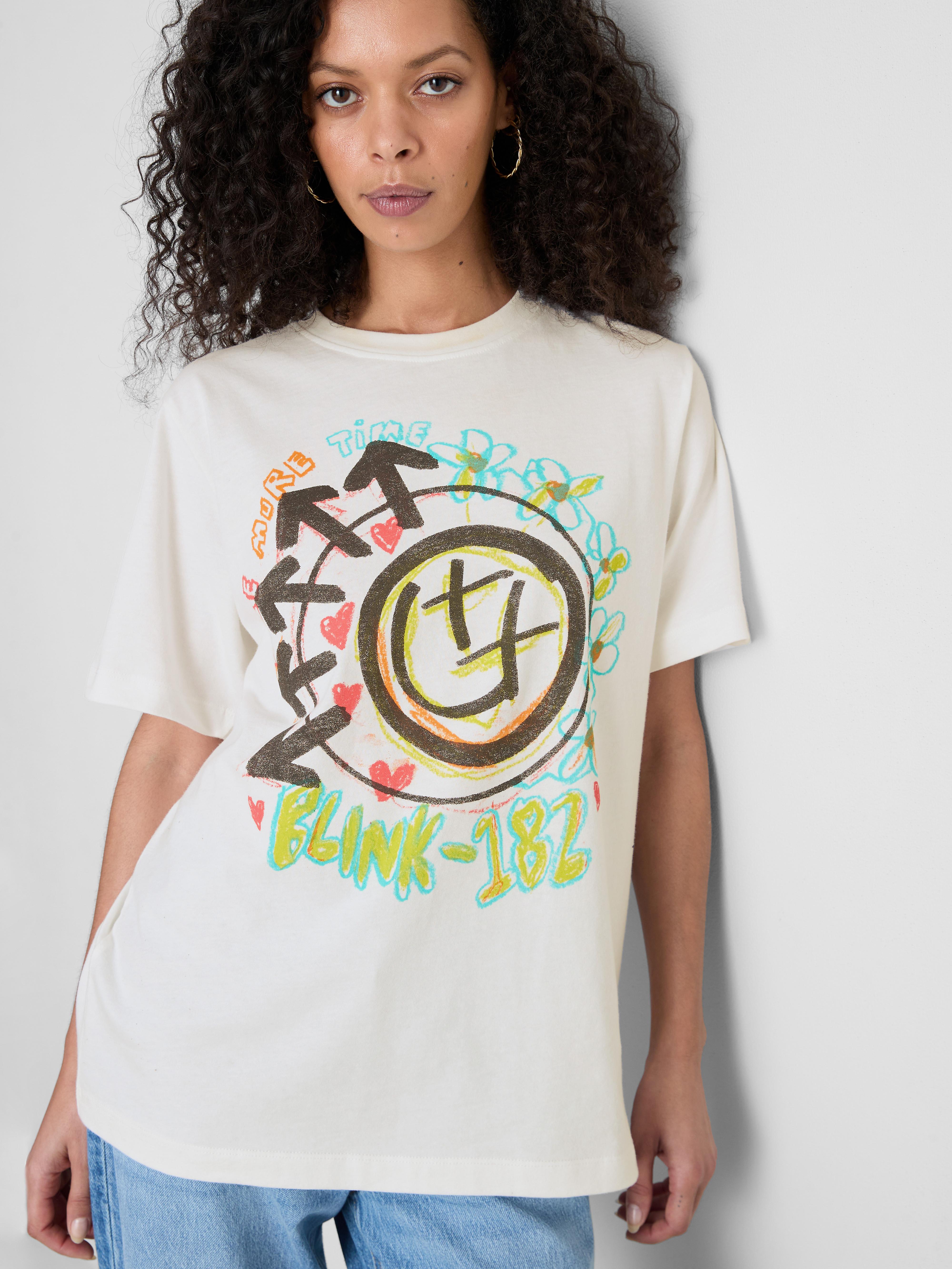 Blink 182 Cotton Relaxed Logo Tee