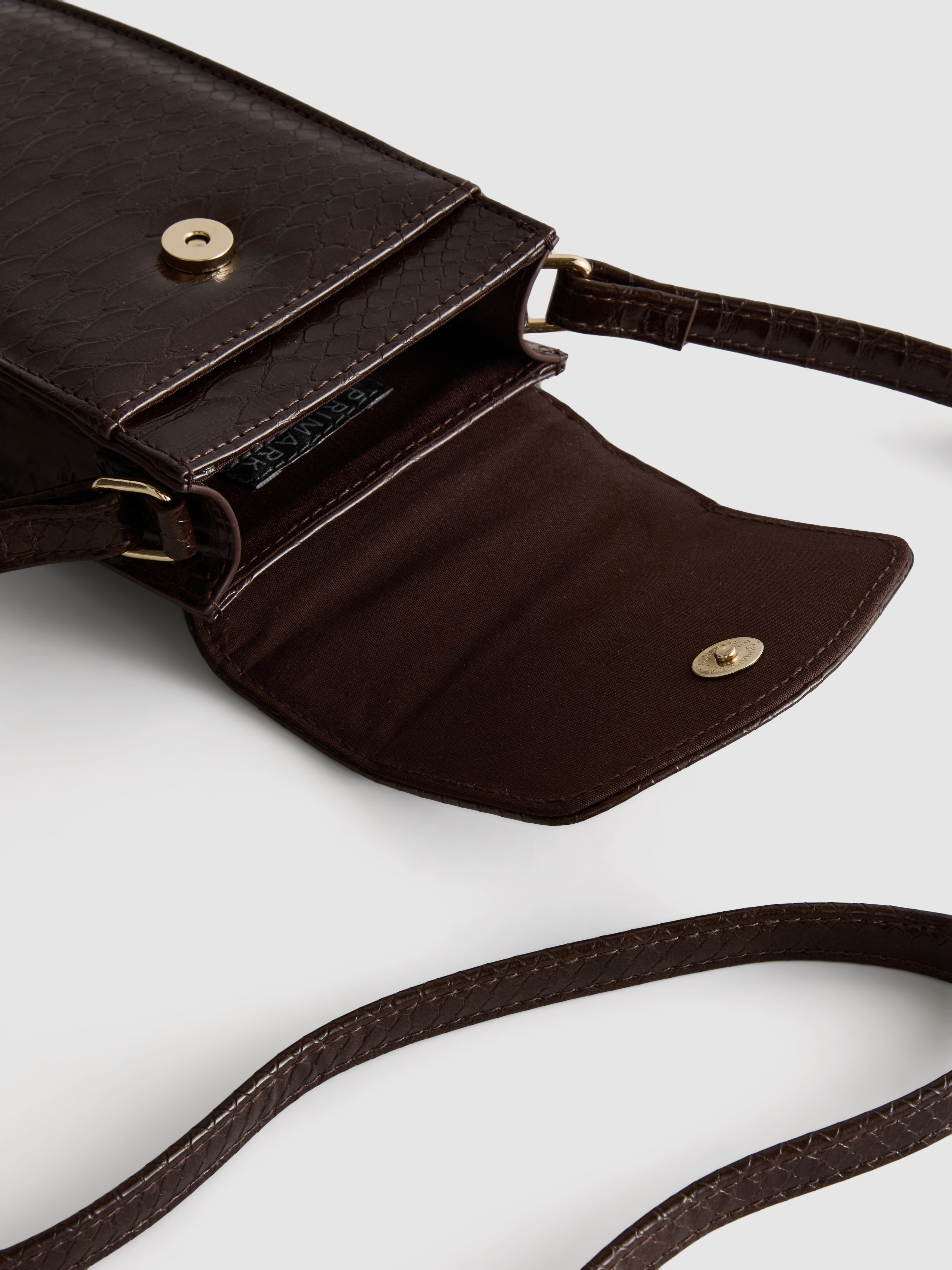 Pochette pour téléphone effet serpent