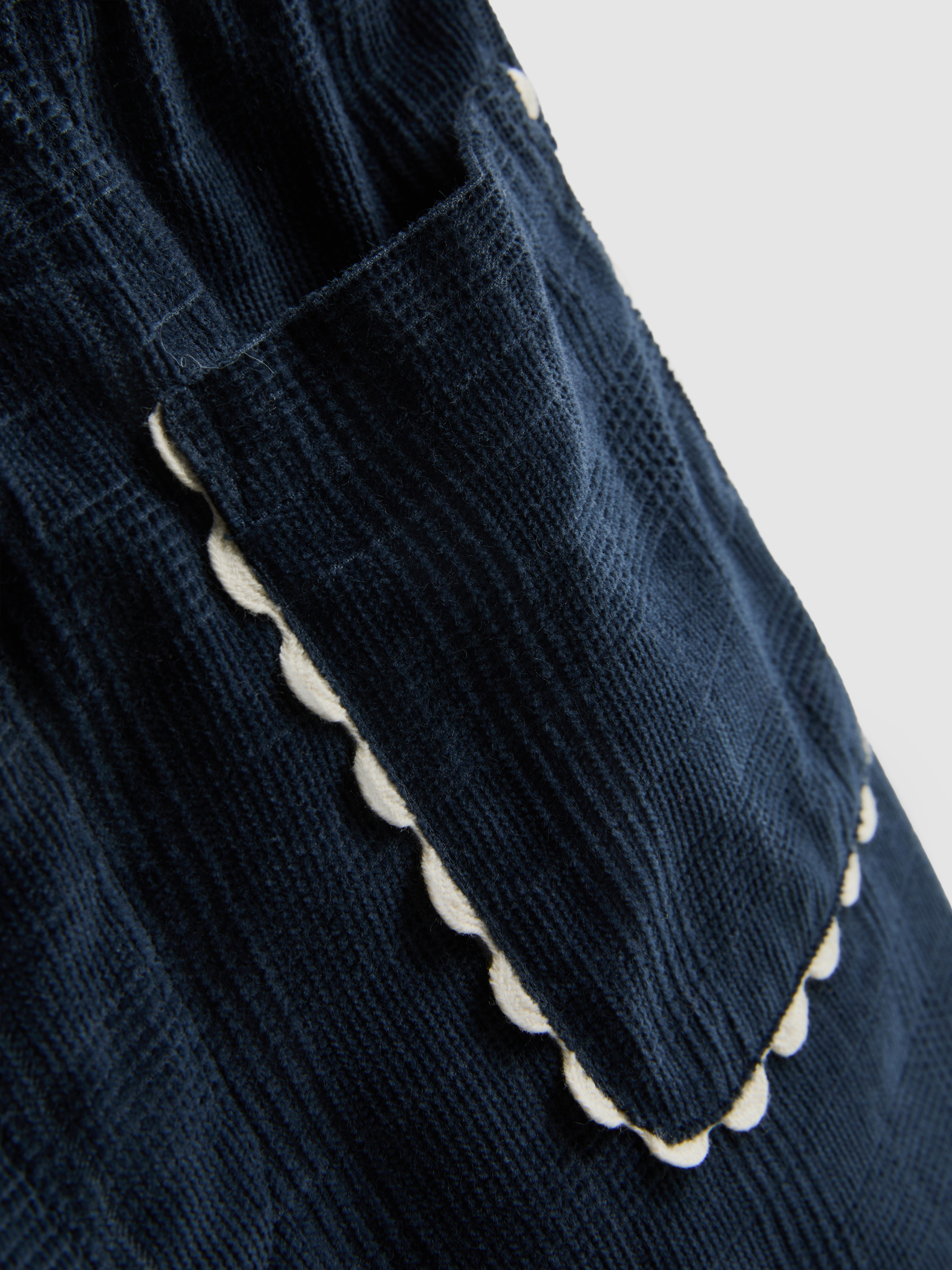 1-12yrs | The Edit Pure Cotton Corduroy Blouse and Pants Set