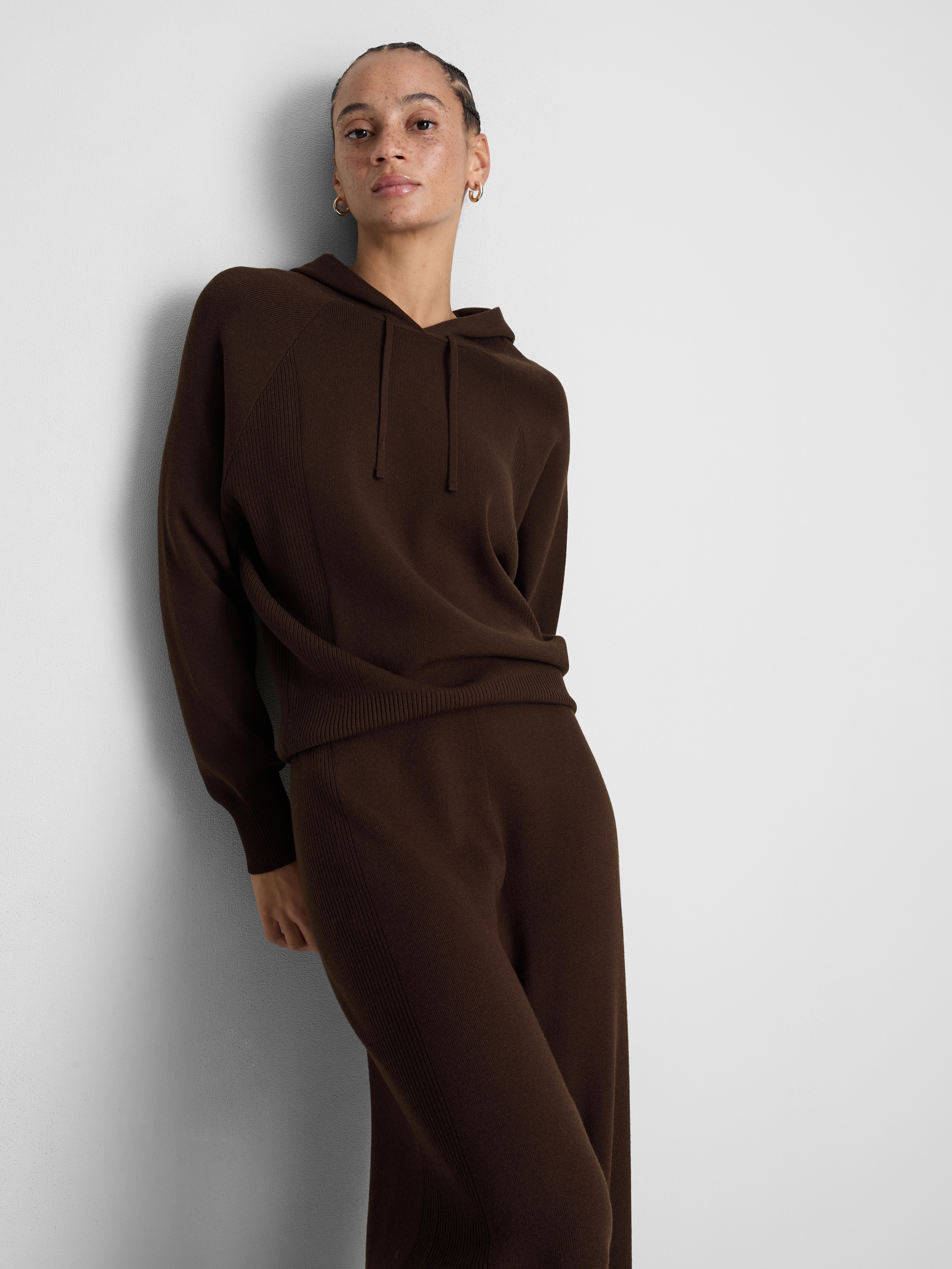 Relaxed Knitted Hoodie