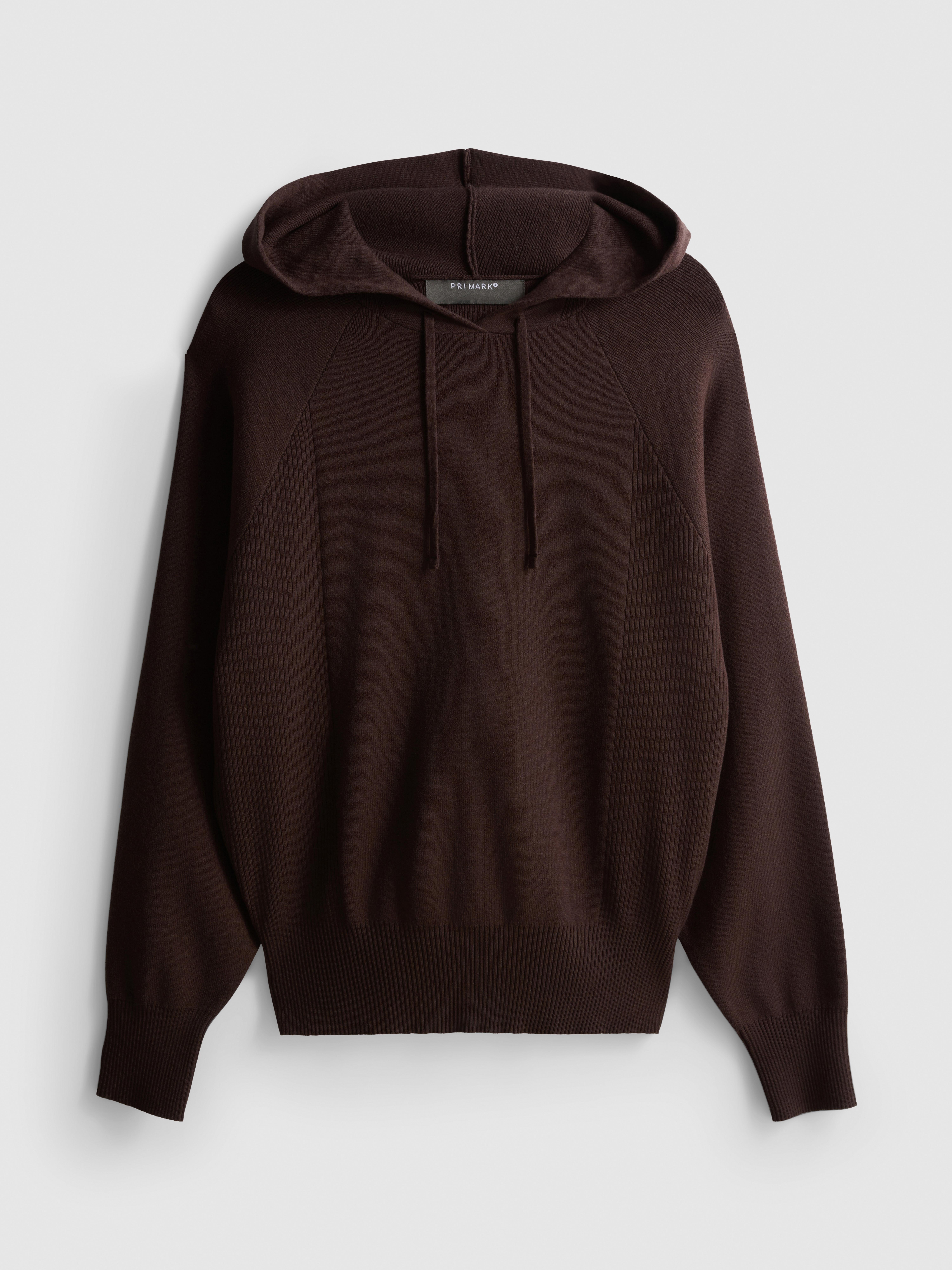 Relaxed Knitted Hoodie
