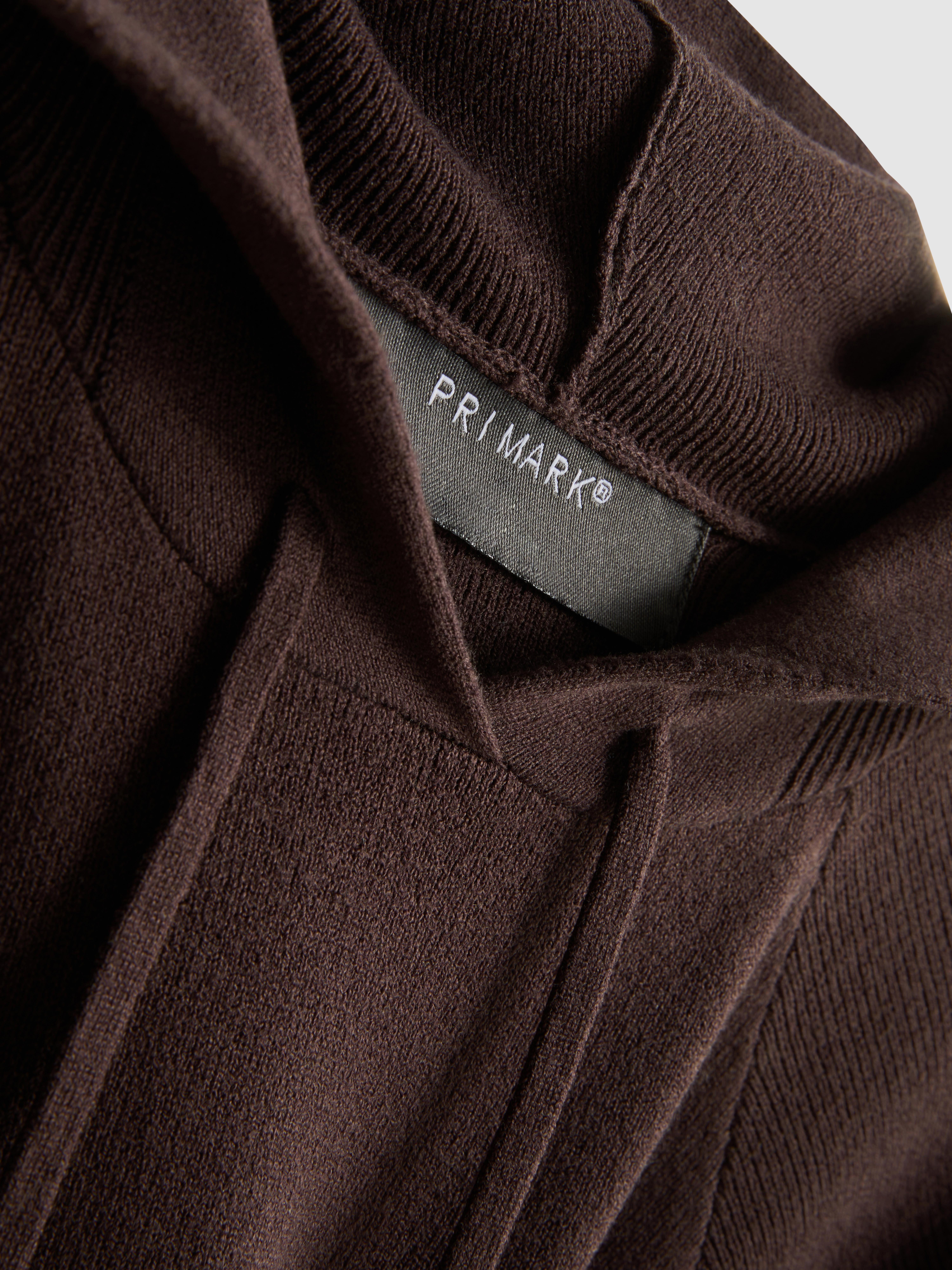 Relaxed Knitted Hoodie
