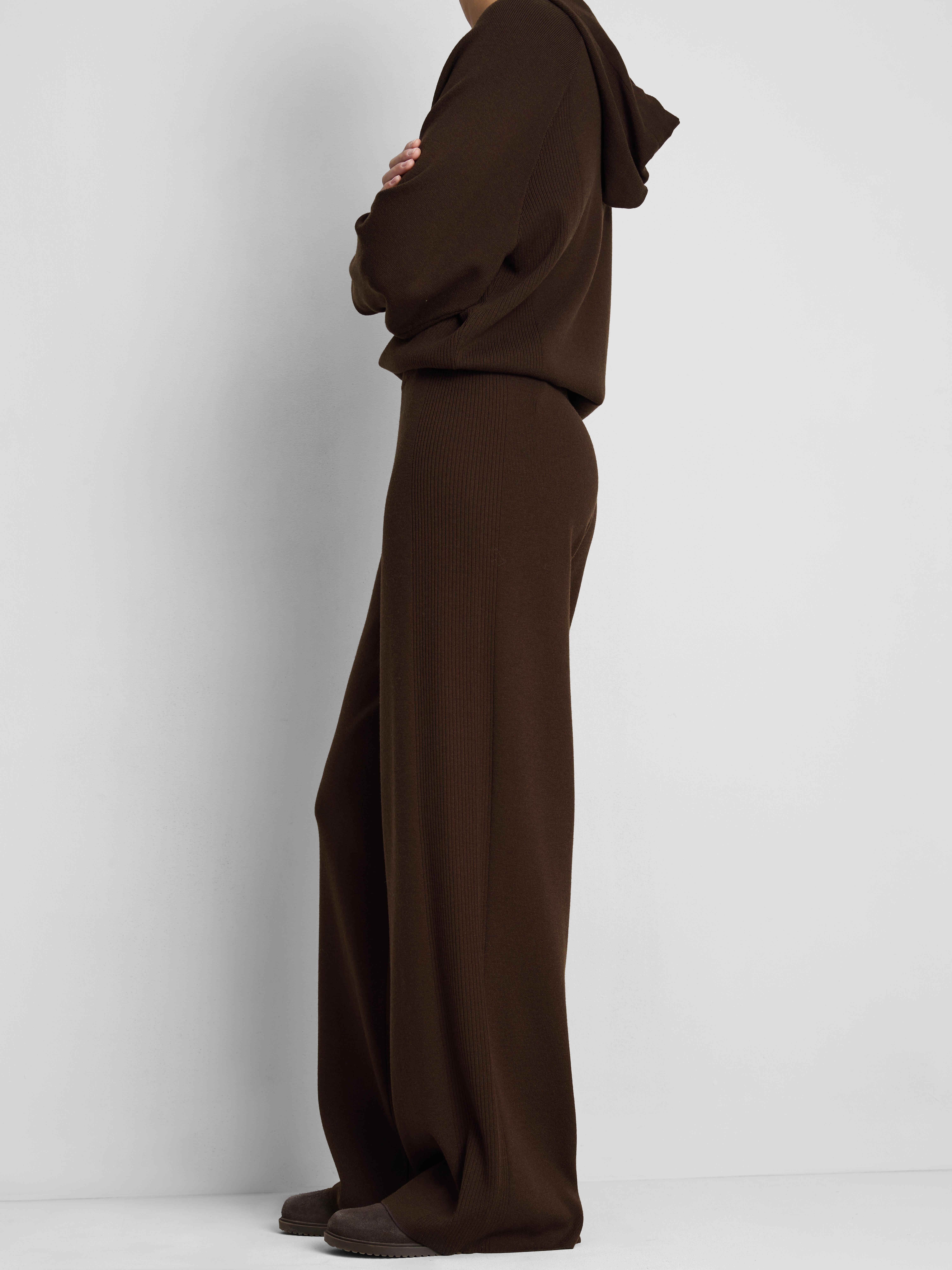 Knitted Wide Leg Pants