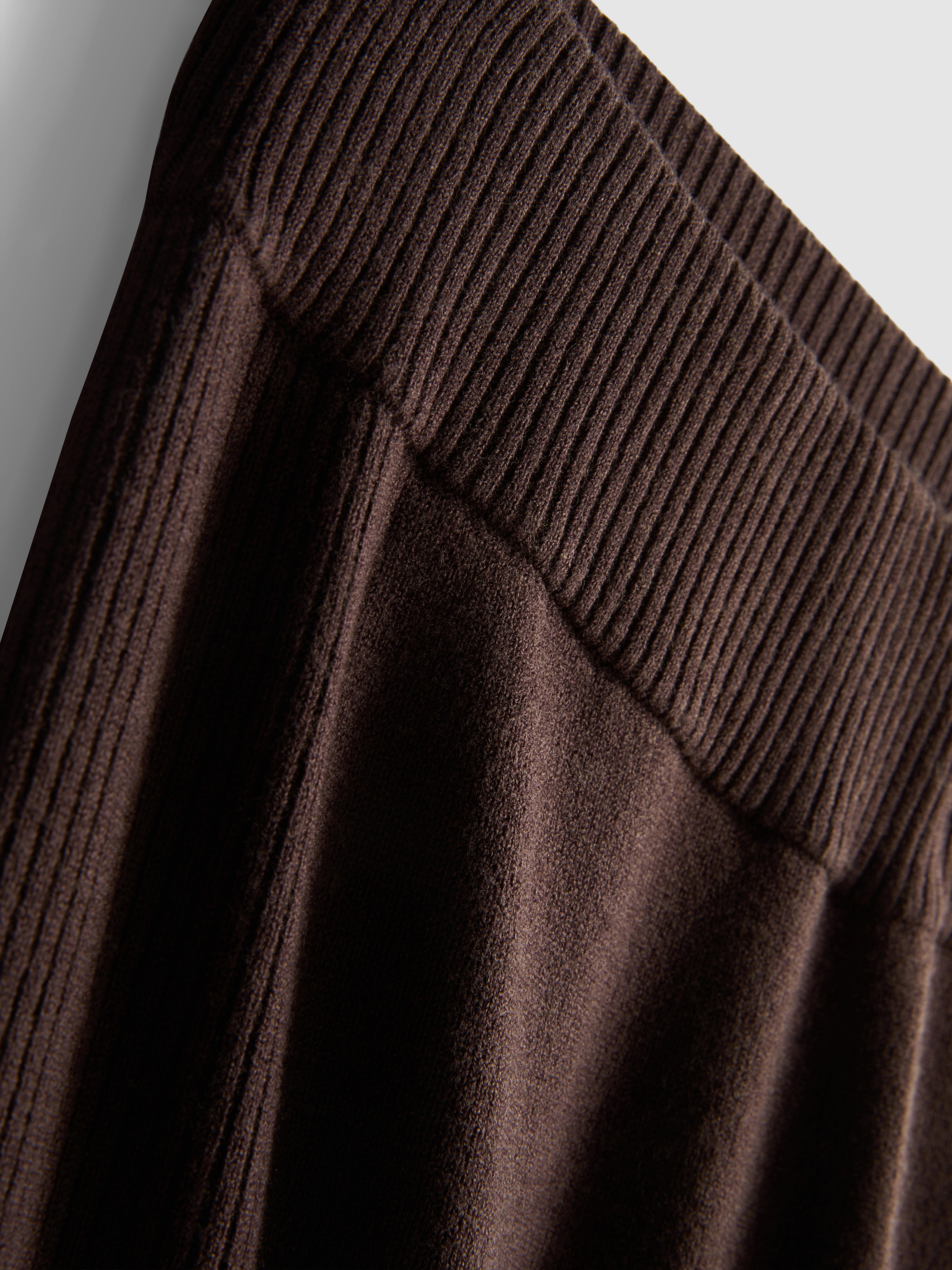 Knitted Wide Leg Pants